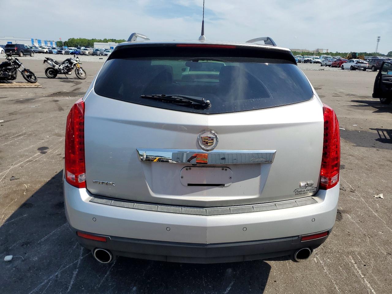 2014 Cadillac Srx Luxury Collection Silver vin: 3GYFNBE3XES686665