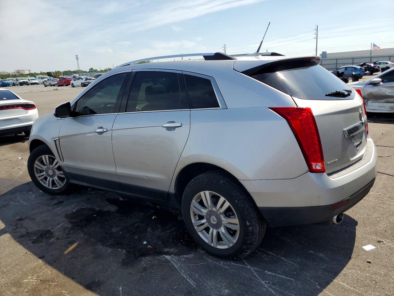 2014 Cadillac Srx Luxury Collection Silver vin: 3GYFNBE3XES686665