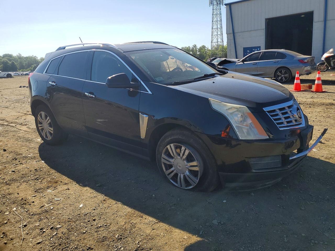 2015 Cadillac Srx Luxury Collection Black vin: 3GYFNBE3XFS554944