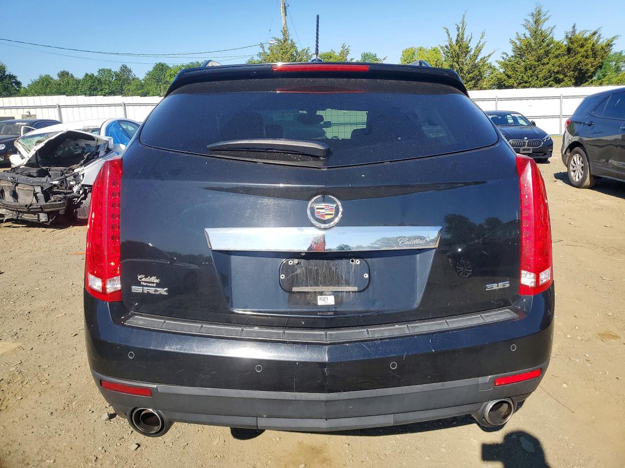 2015 Cadillac Srx Luxury Collection Black vin: 3GYFNBE3XFS554944