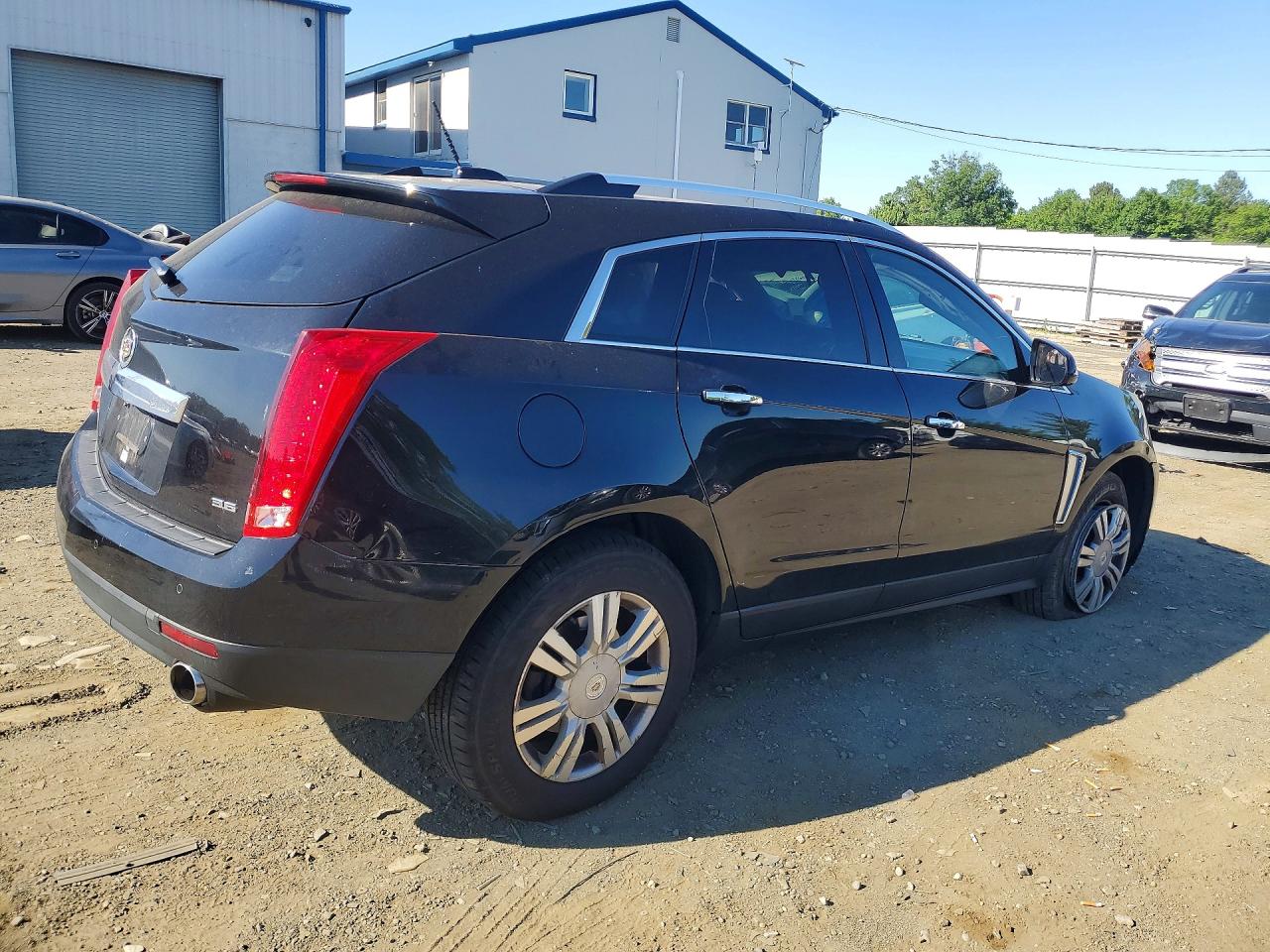 2015 Cadillac Srx Luxury Collection Black vin: 3GYFNBE3XFS554944