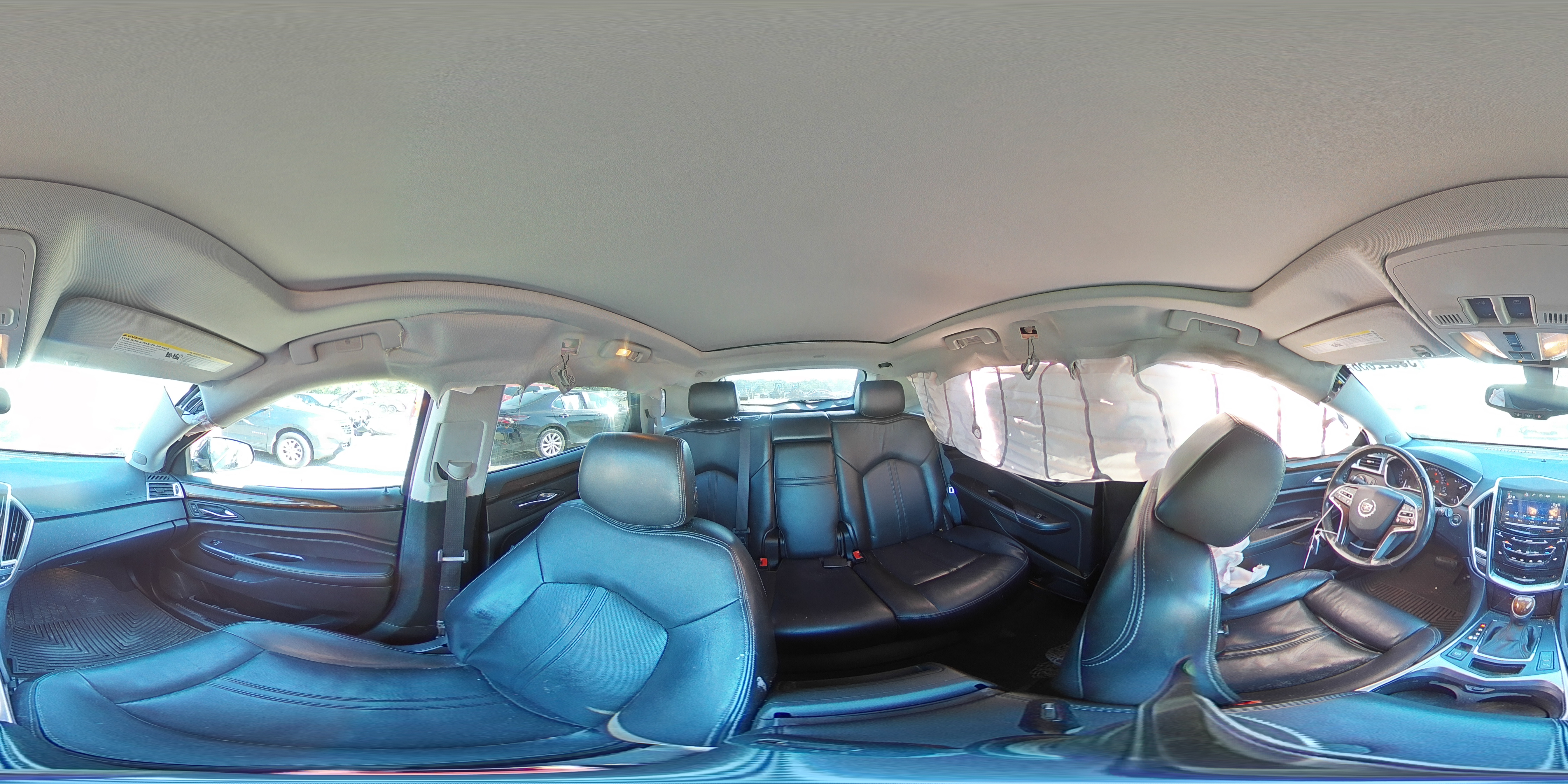 2015 Cadillac Srx Luxury Collection Black vin: 3GYFNBE3XFS554944