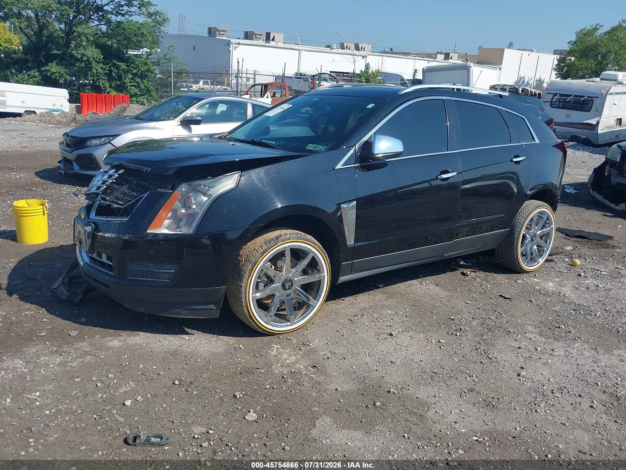 2015 Cadillac Srx Luxury Collection Black vin: 3GYFNBE3XFS557830