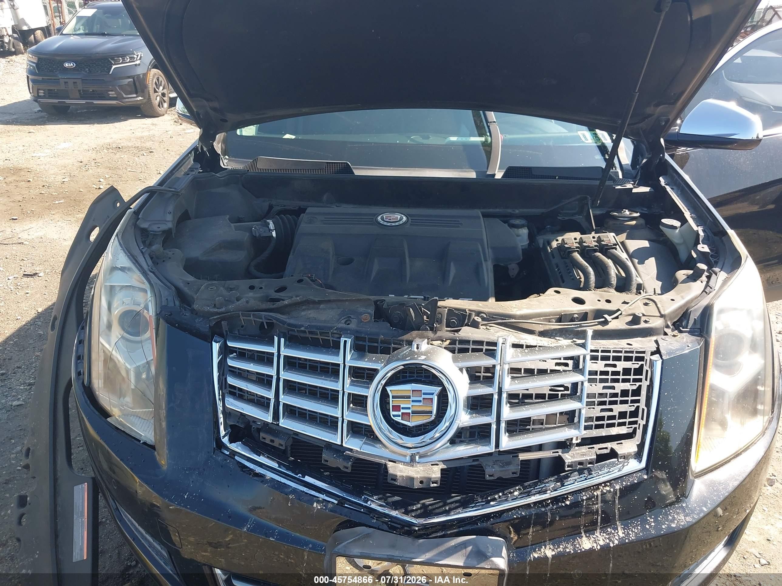 2015 Cadillac Srx Luxury Collection Black vin: 3GYFNBE3XFS557830