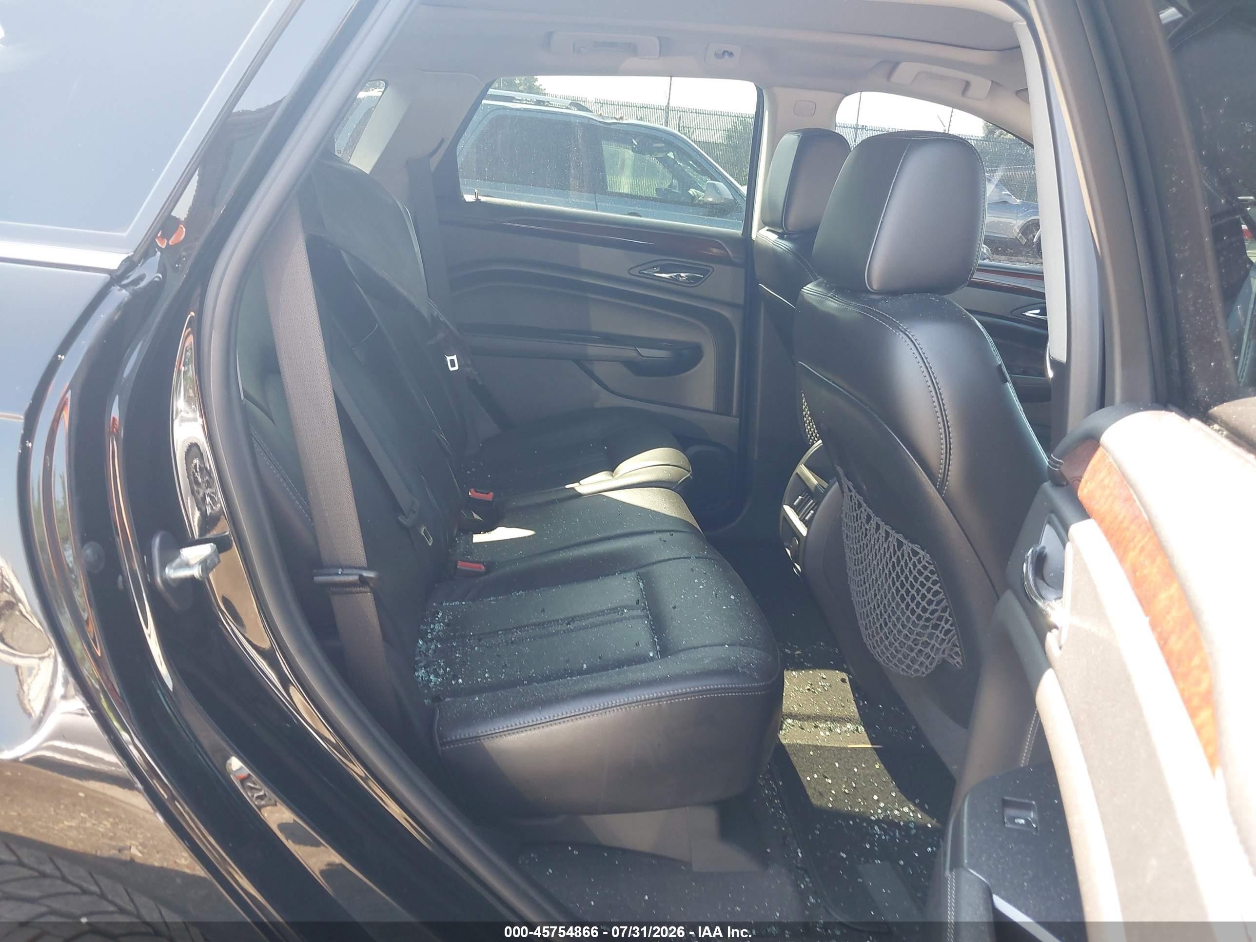 2015 Cadillac Srx Luxury Collection Black vin: 3GYFNBE3XFS557830