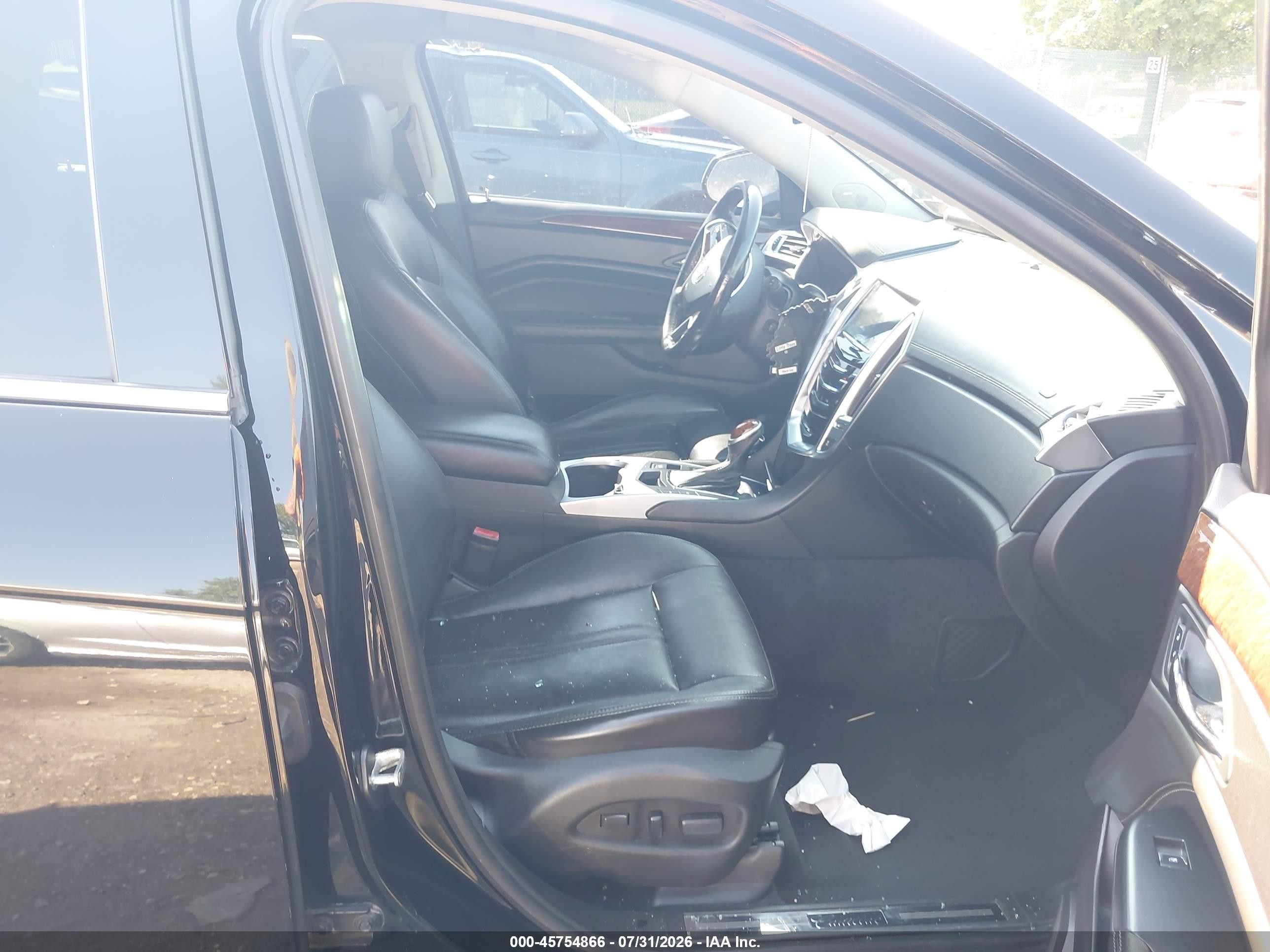 2015 Cadillac Srx Luxury Collection Black vin: 3GYFNBE3XFS557830