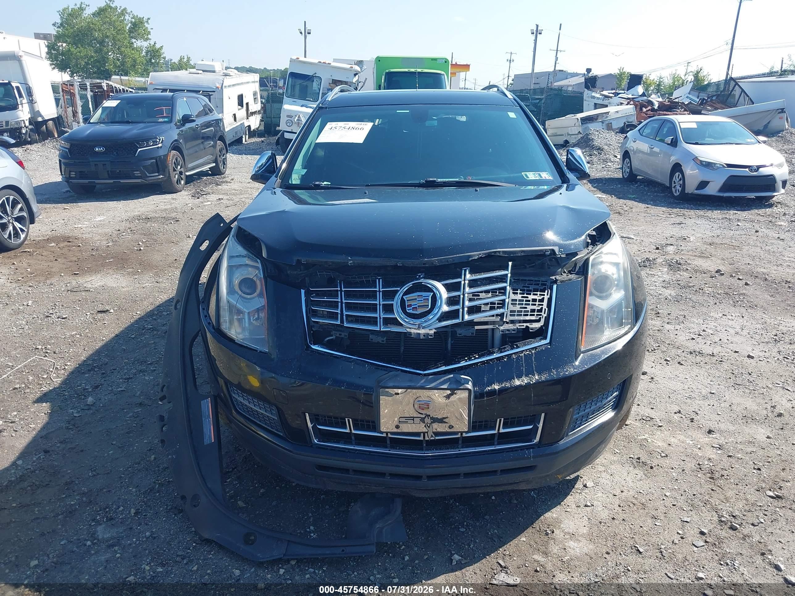 2015 Cadillac Srx Luxury Collection Black vin: 3GYFNBE3XFS557830