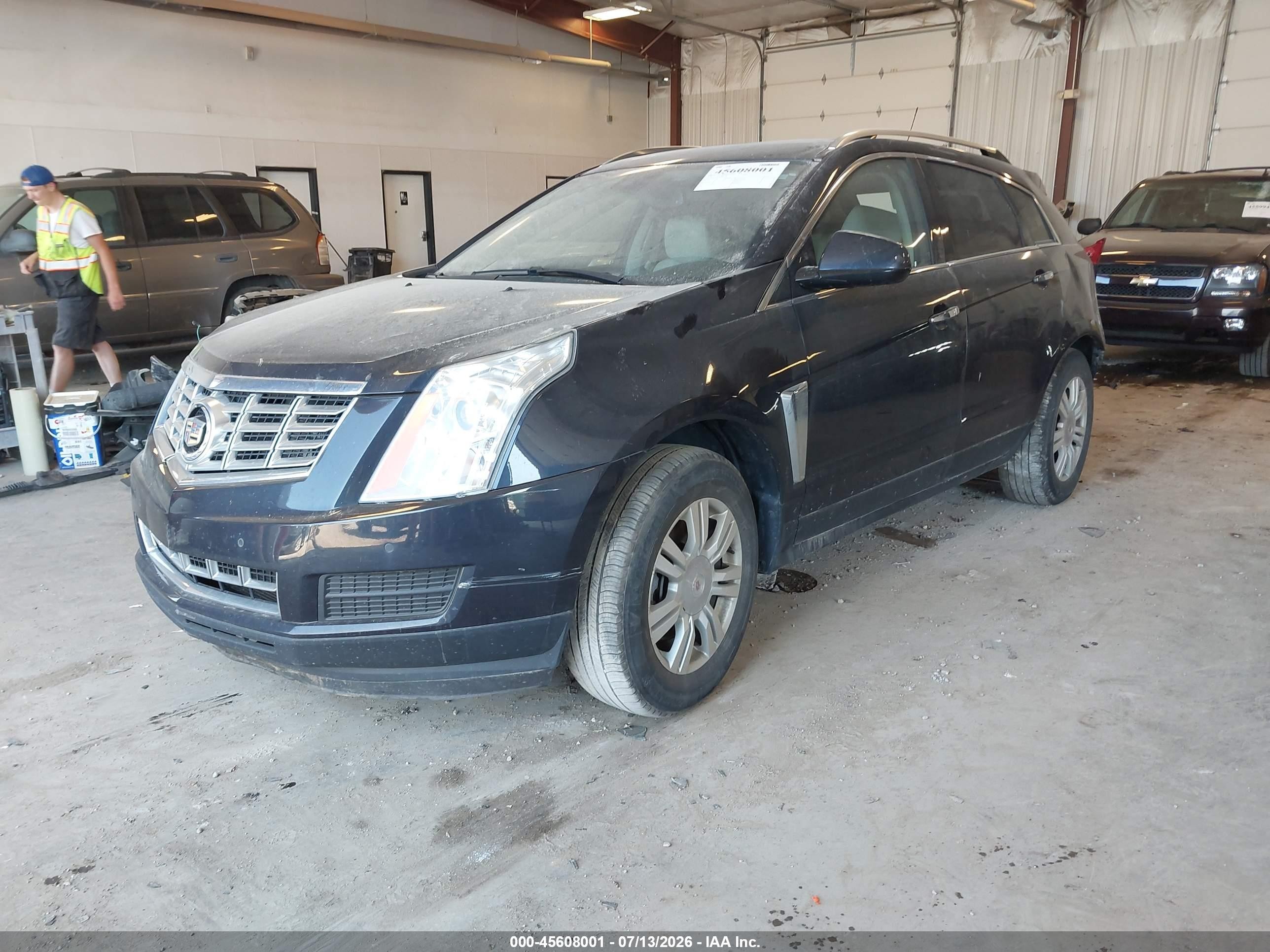 2015 Cadillac Srx Luxury Collection Black vin: 3GYFNBE3XFS606752