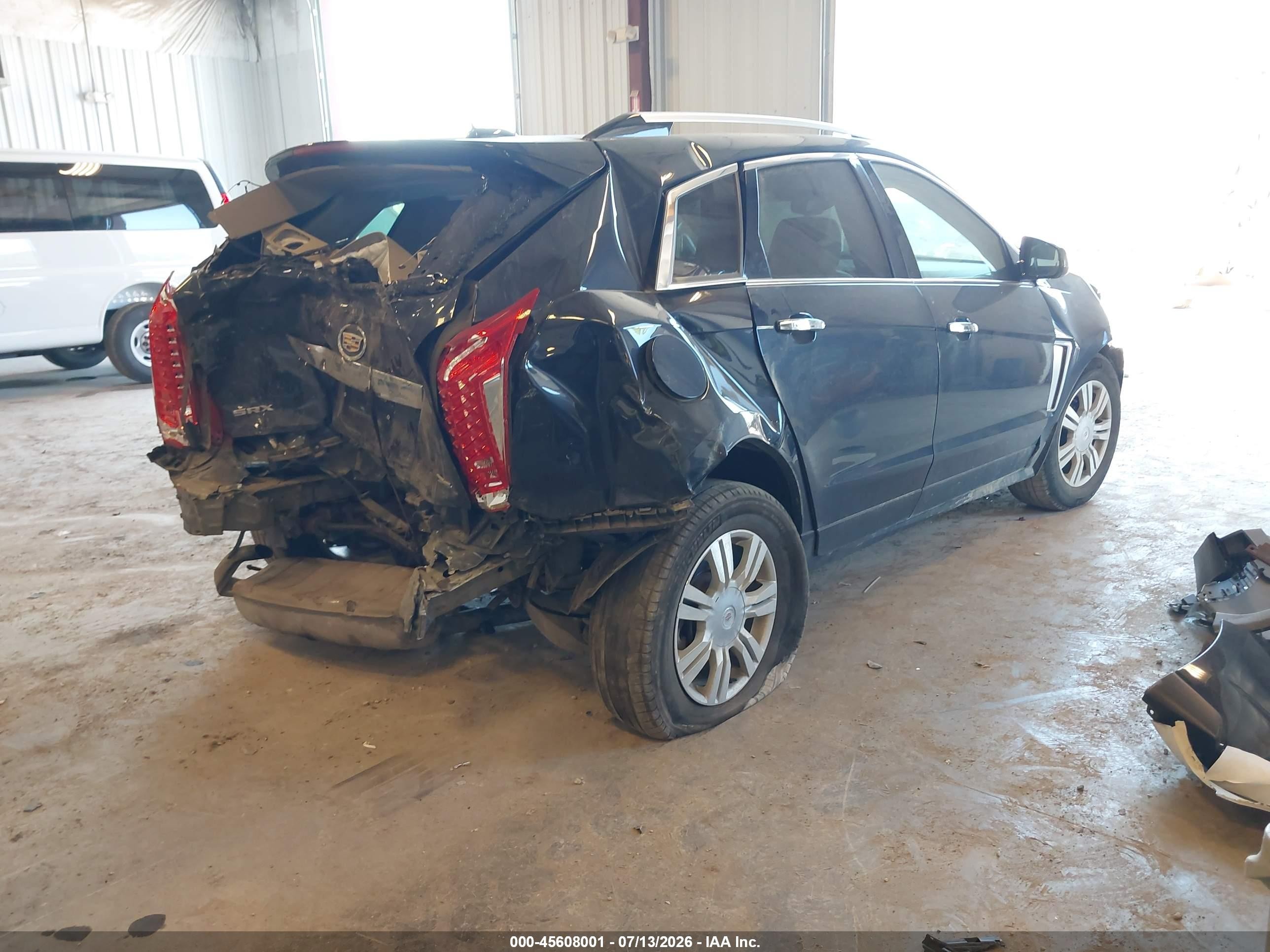 2015 Cadillac Srx Luxury Collection Black vin: 3GYFNBE3XFS606752
