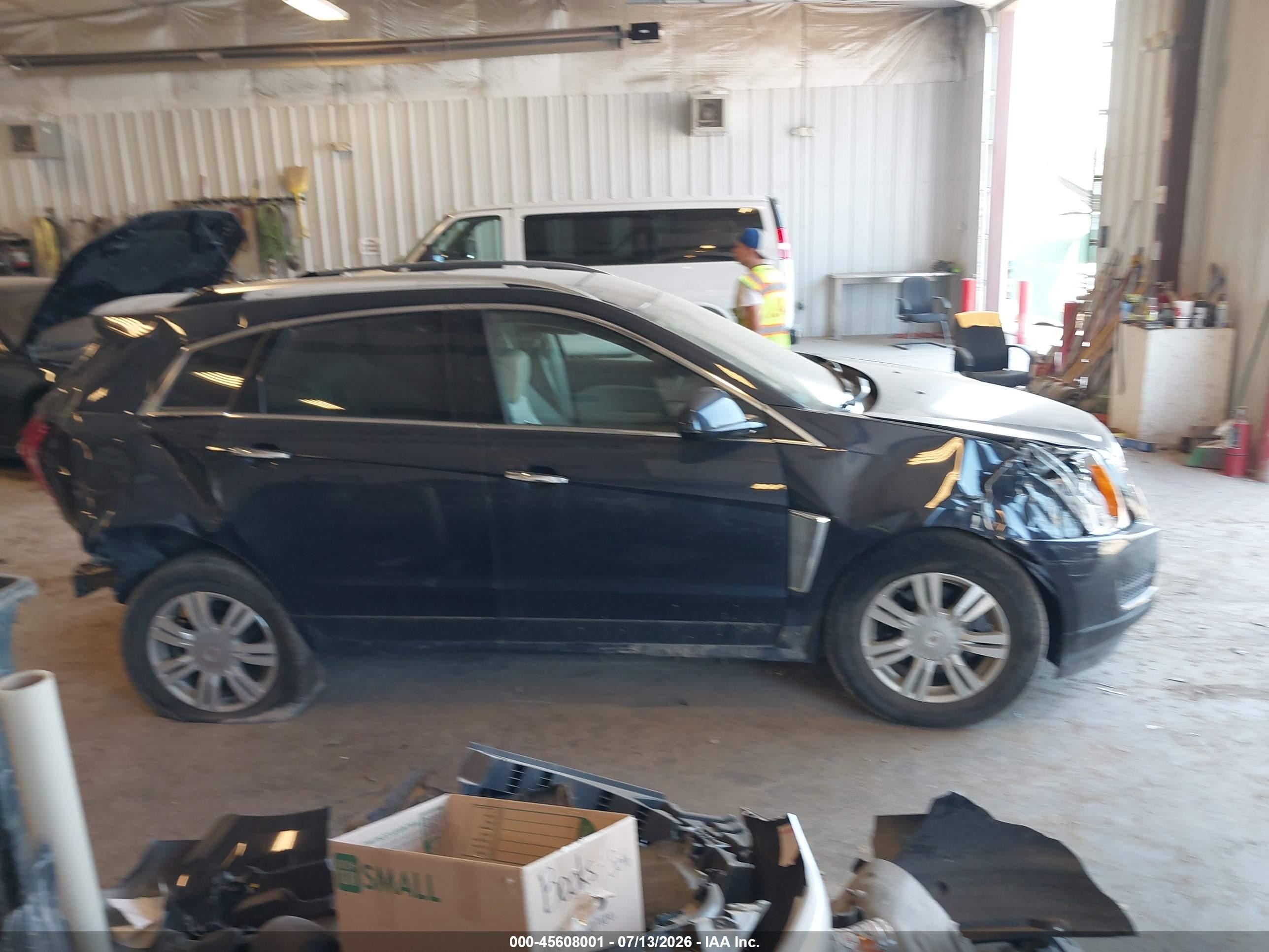 2015 Cadillac Srx Luxury Collection Black vin: 3GYFNBE3XFS606752