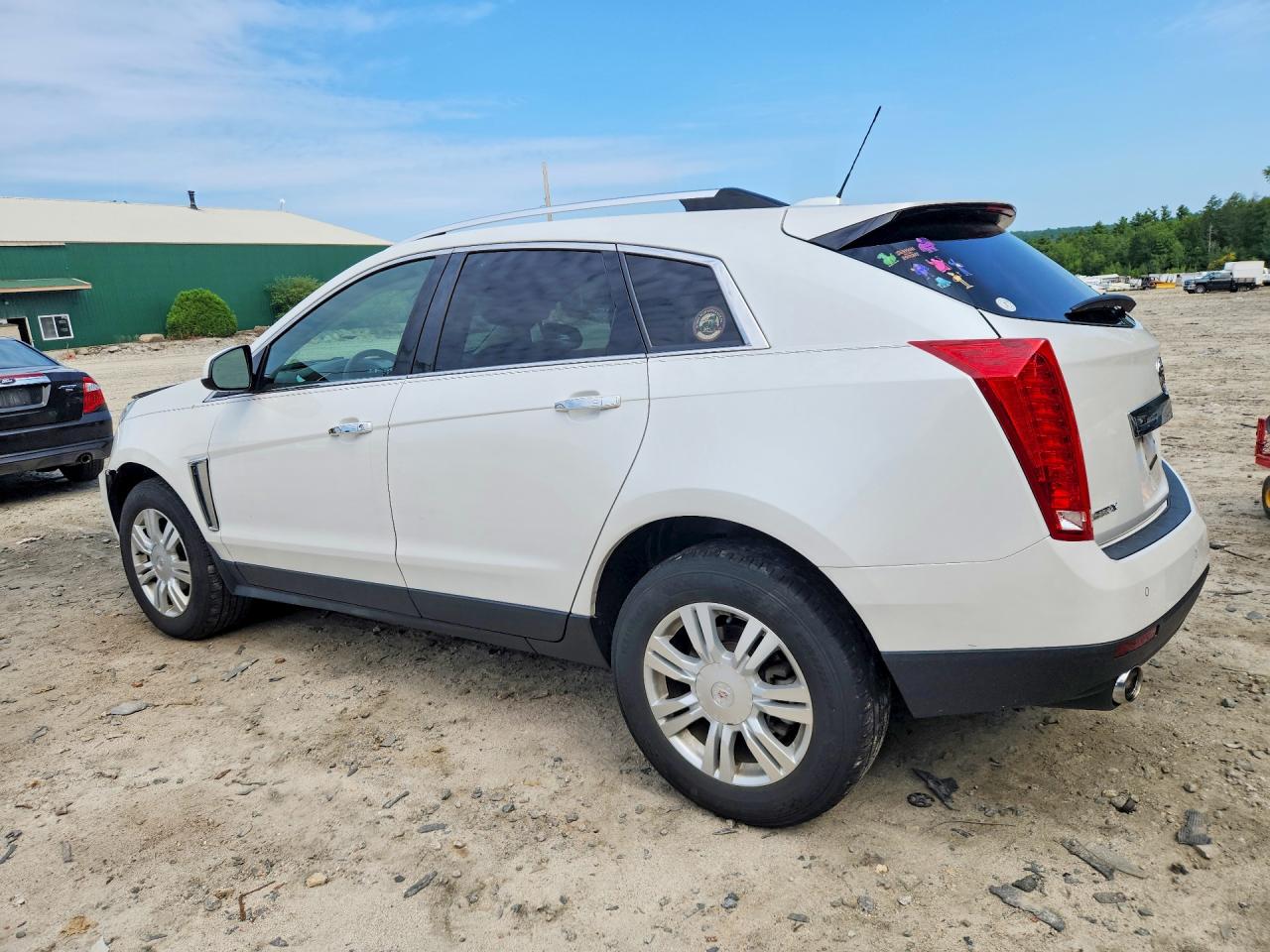 2016 Cadillac Srx Luxury Collection White vin: 3GYFNBE3XGS560342
