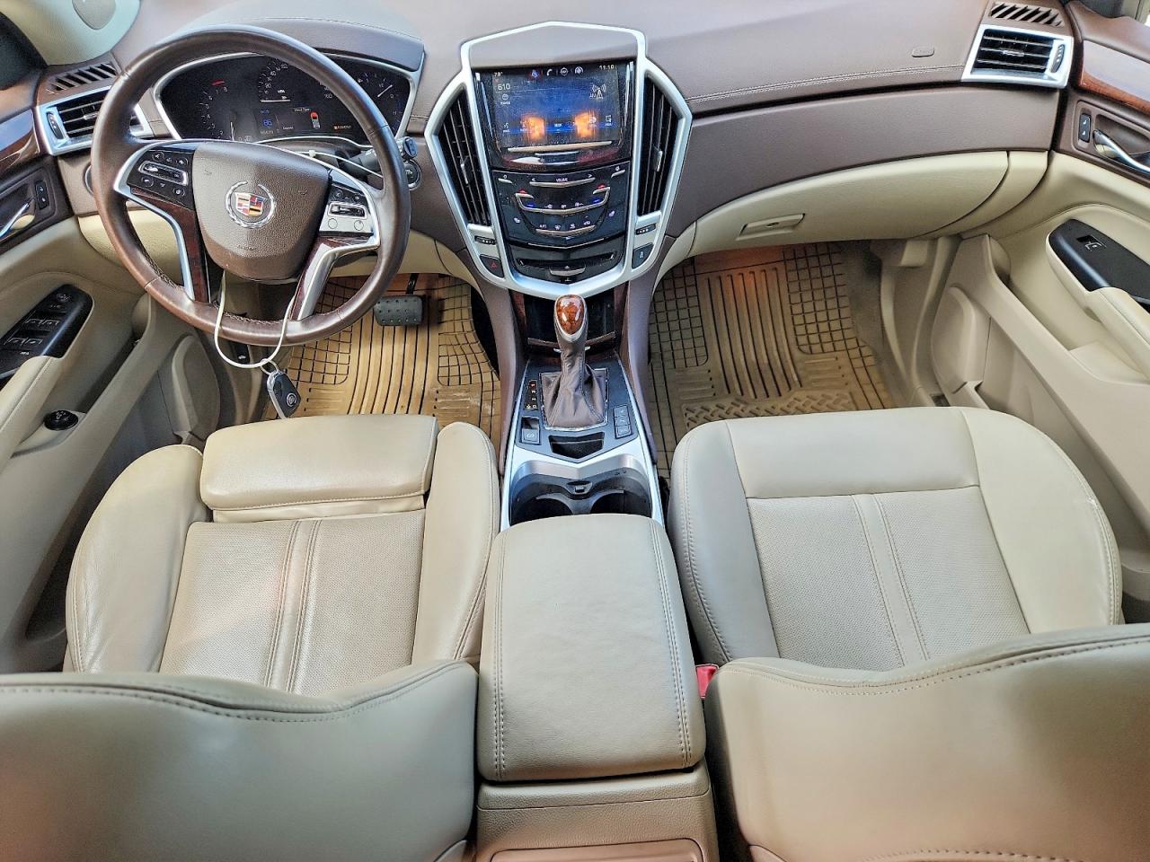 2016 Cadillac Srx Luxury Collection White vin: 3GYFNBE3XGS560342