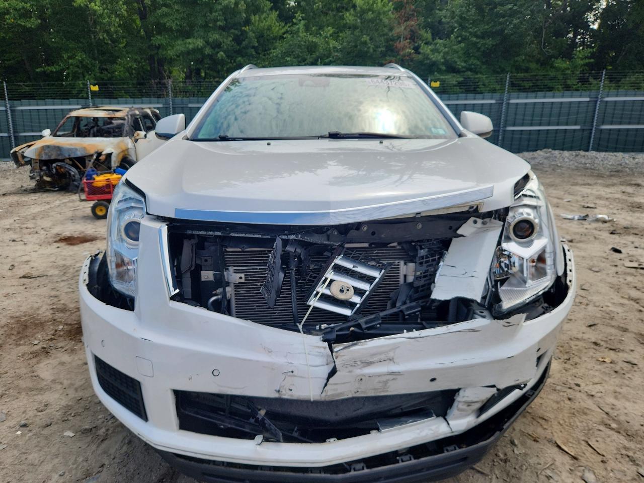 2016 Cadillac Srx Luxury Collection White vin: 3GYFNBE3XGS560342