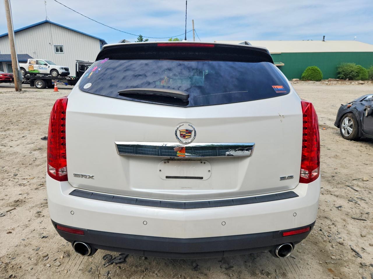 2016 Cadillac Srx Luxury Collection White vin: 3GYFNBE3XGS560342
