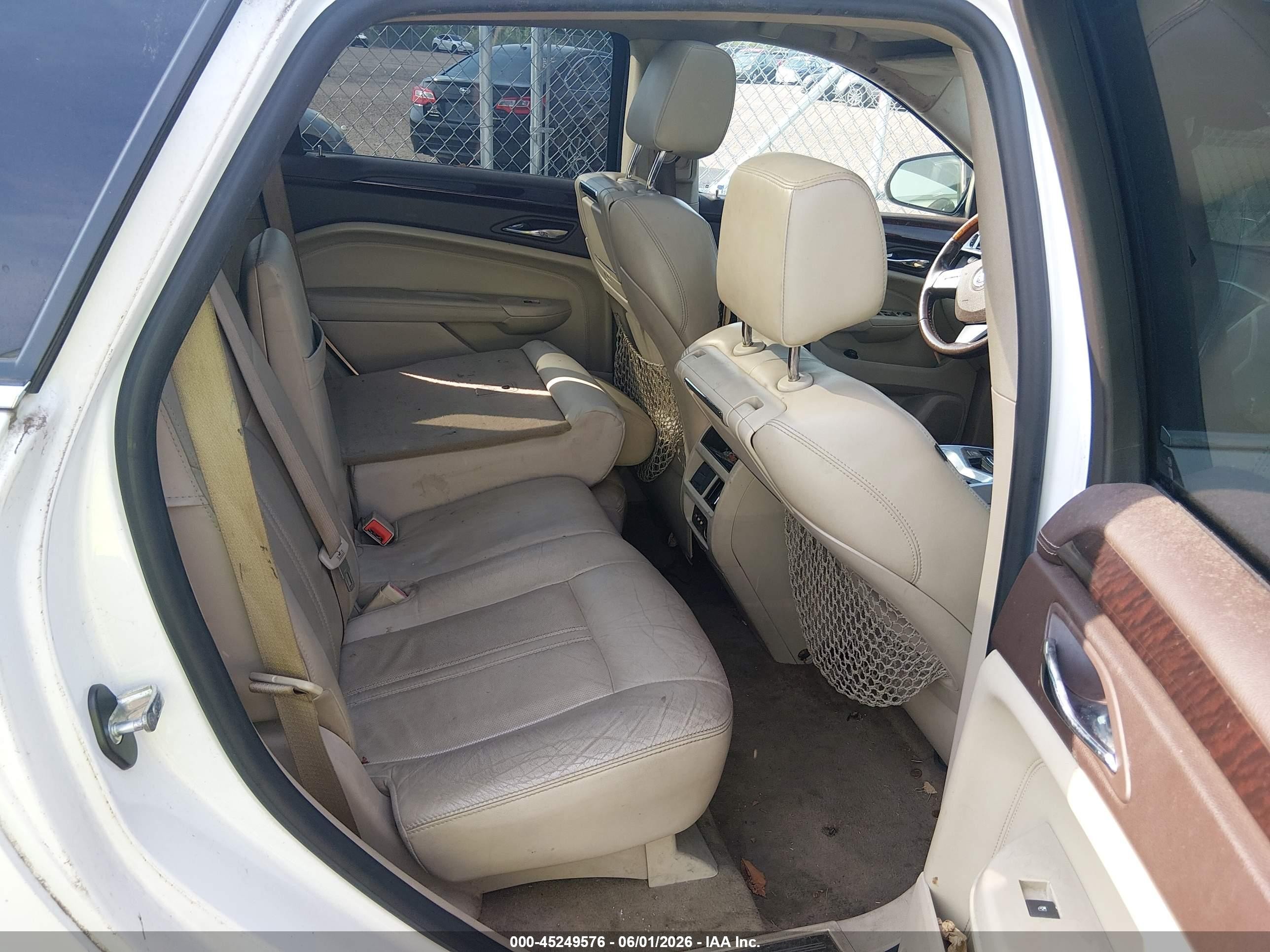 2010 Cadillac Srx Performance Collection White vin: 3GYFNBEY0AS541799