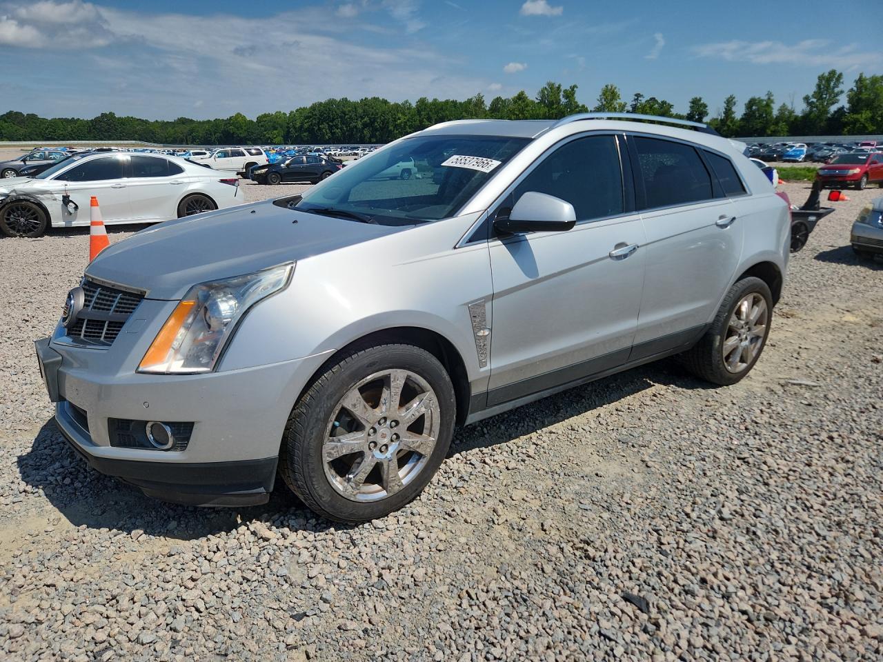 2010 Cadillac Srx Performance Collection Серебряный vin: 3GYFNBEY0AS543861