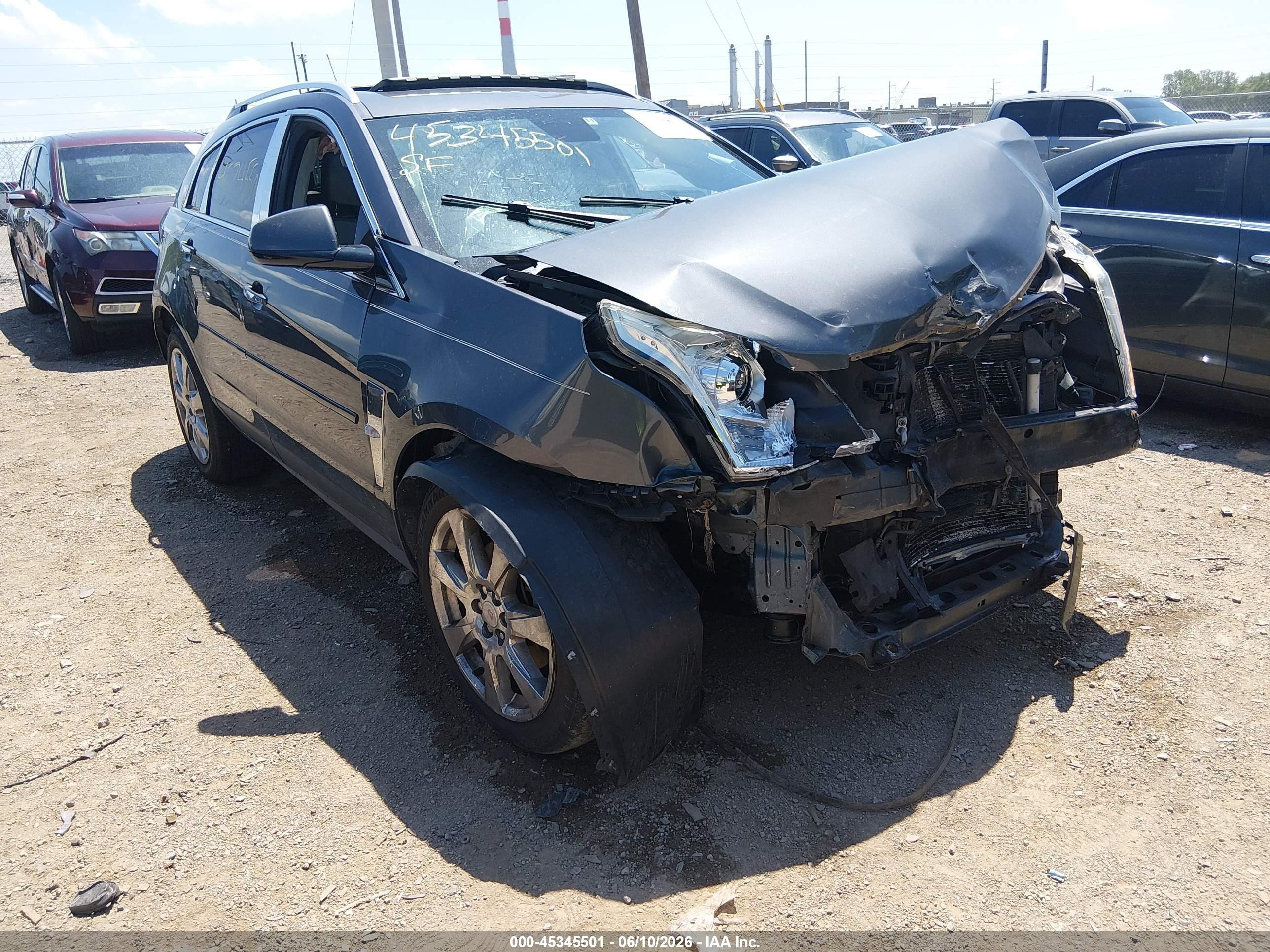 2010 Cadillac Srx Performance Collection Gray vin: 3GYFNBEY0AS577251