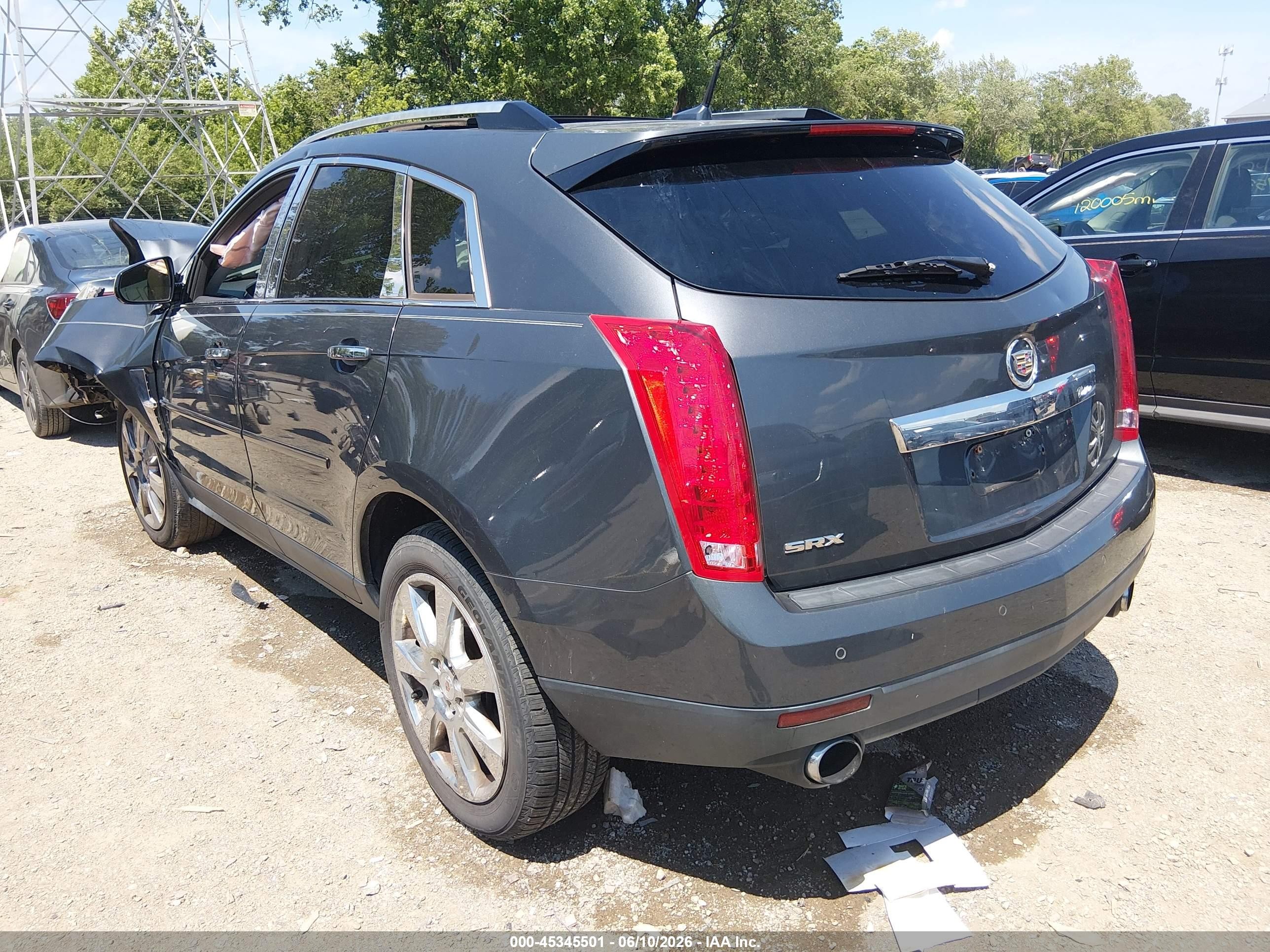 2010 Cadillac Srx Performance Collection Серый vin: 3GYFNBEY0AS577251