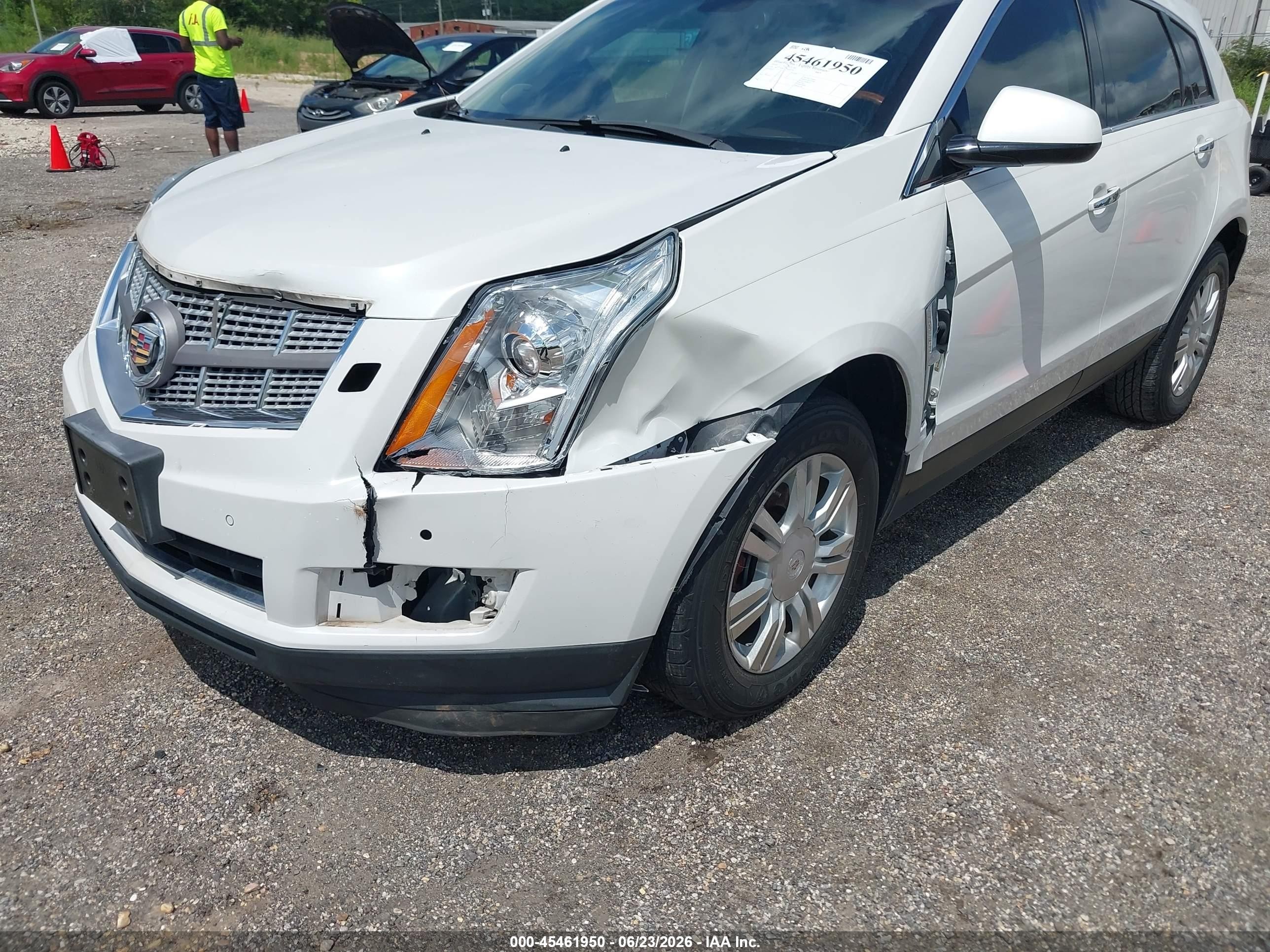 2010 Cadillac Srx Performance Collection White vin: 3GYFNBEY0AS604755