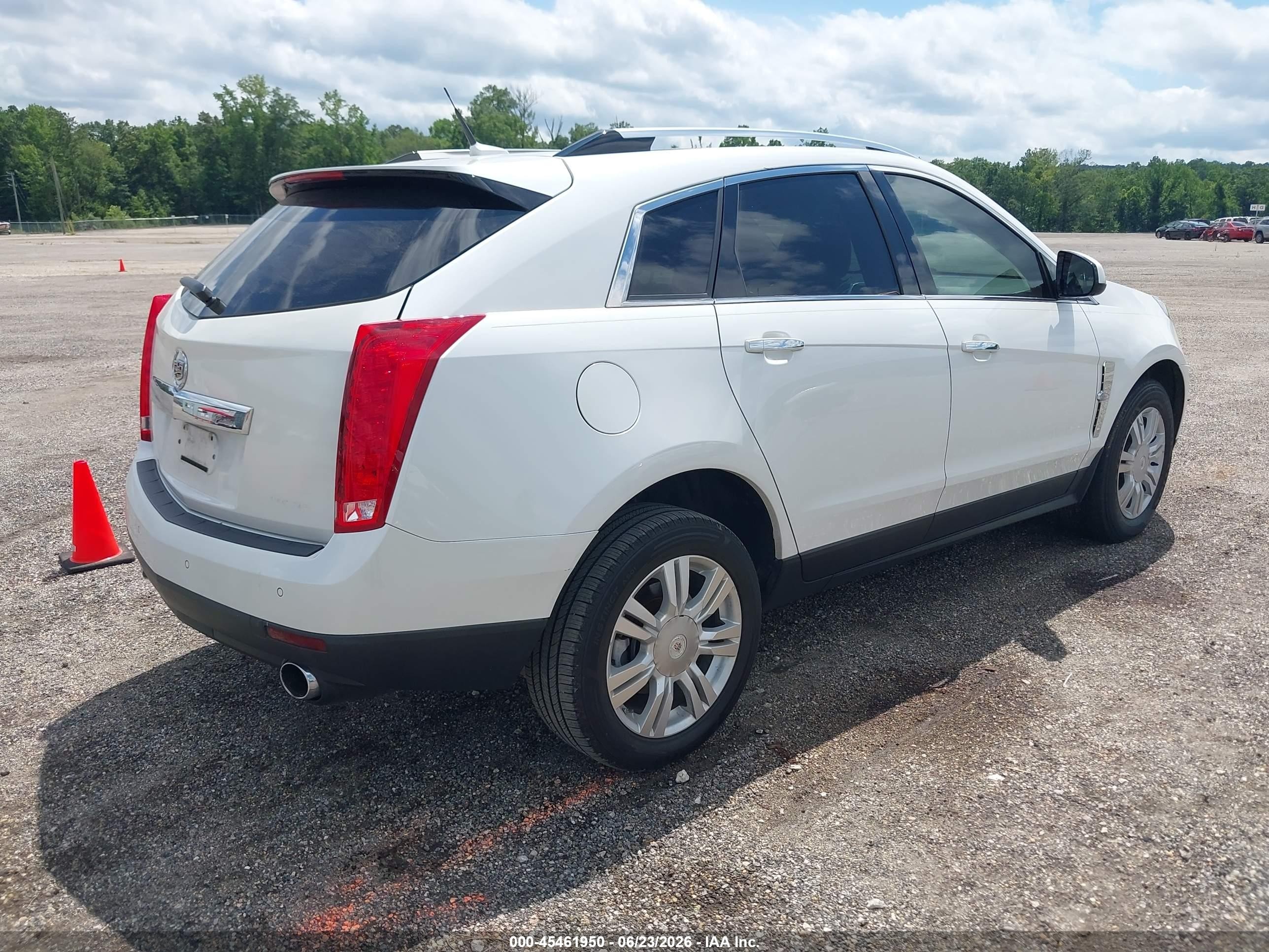 2010 Cadillac Srx Performance Collection White vin: 3GYFNBEY0AS604755