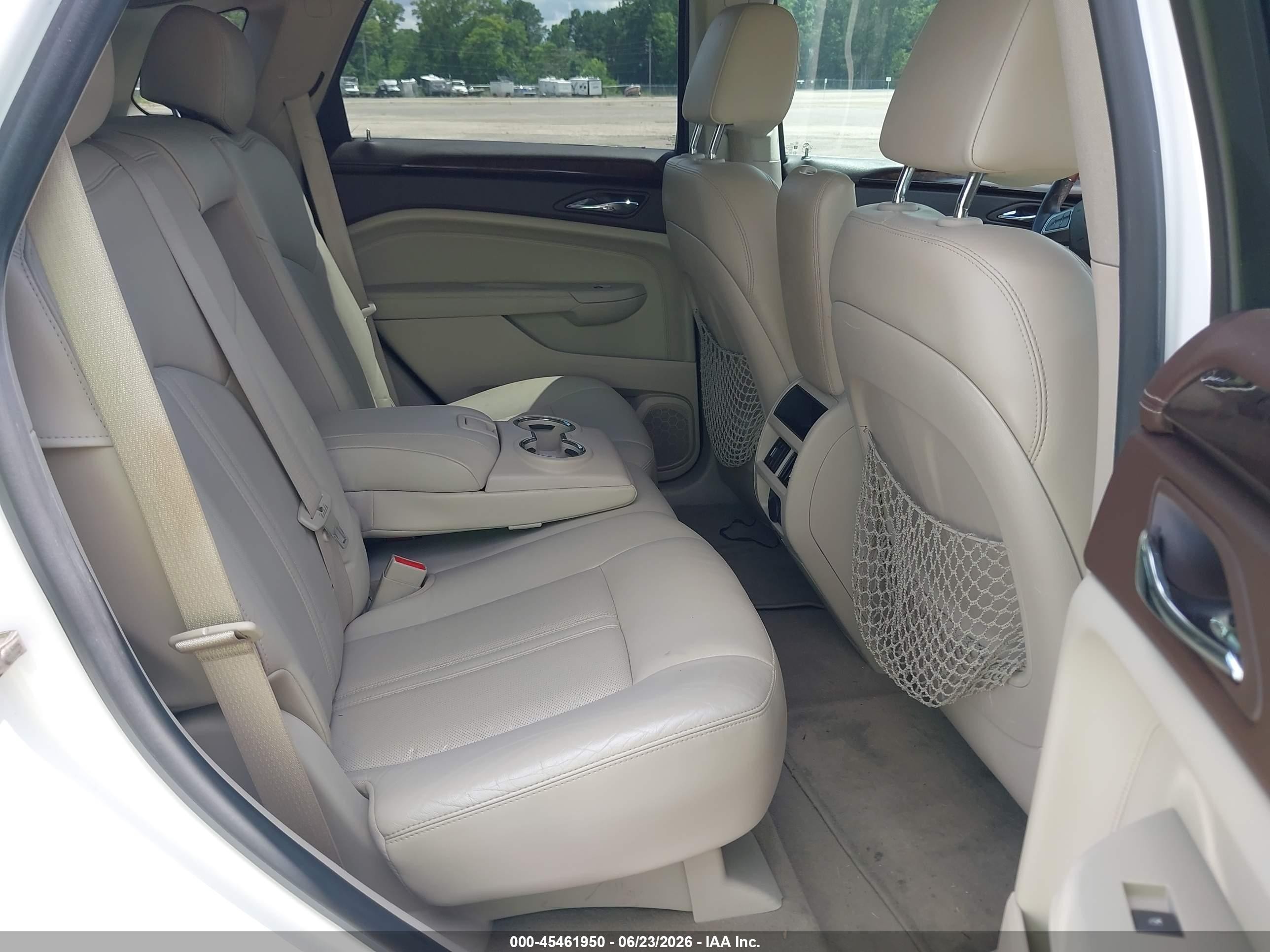 2010 Cadillac Srx Performance Collection White vin: 3GYFNBEY0AS604755