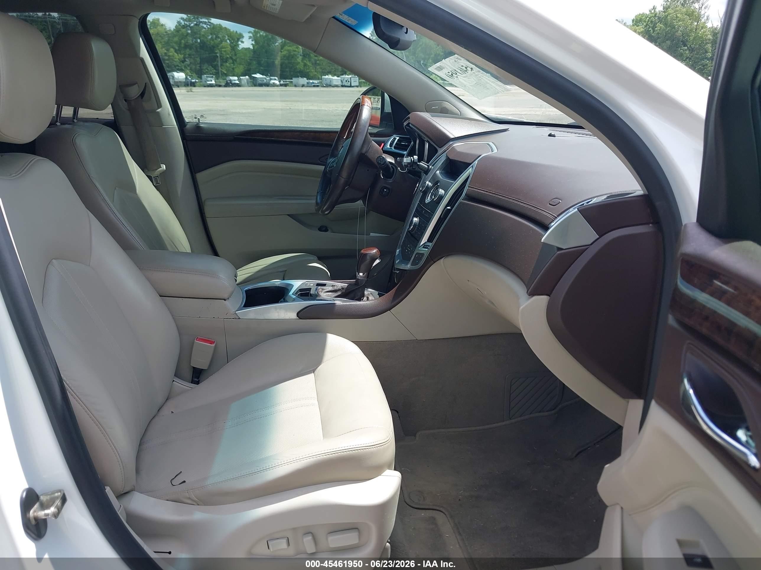 2010 Cadillac Srx Performance Collection White vin: 3GYFNBEY0AS604755