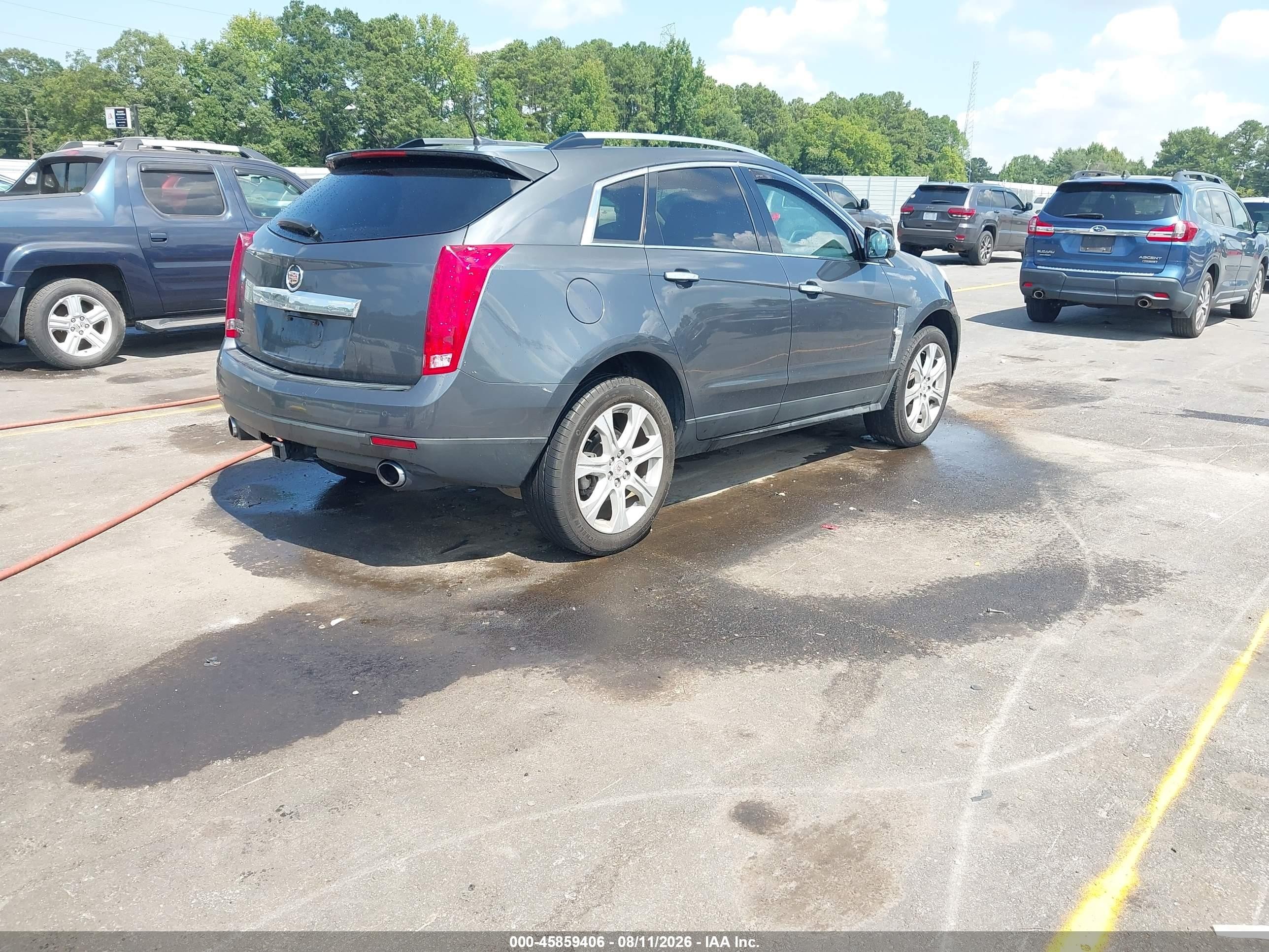 2010 Cadillac Srx Performance Collection Gray vin: 3GYFNBEY1AS585696