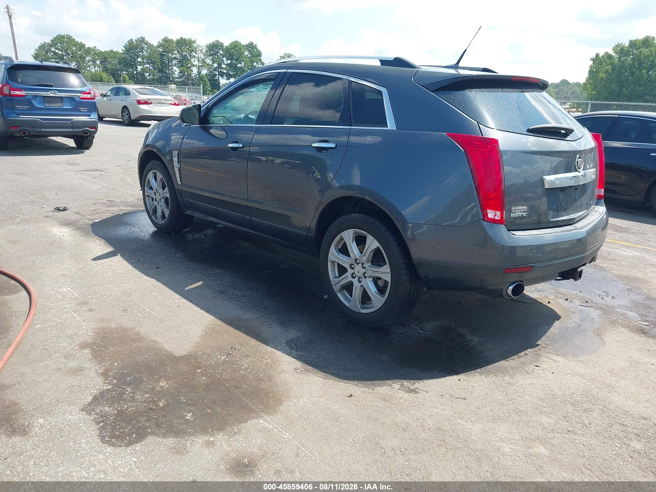 2010 Cadillac Srx Performance Collection Gray vin: 3GYFNBEY1AS585696