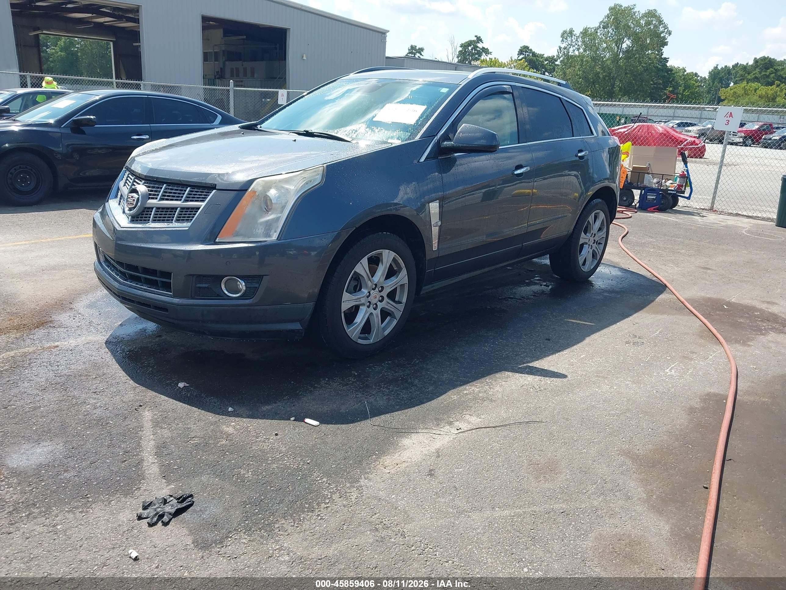 2010 Cadillac Srx Performance Collection Gray vin: 3GYFNBEY1AS585696