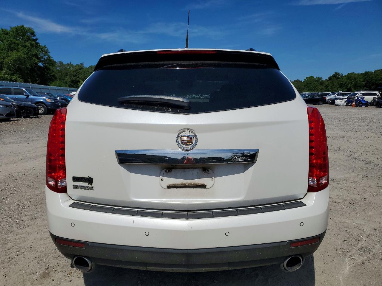 2011 Cadillac Srx Performance Collection White vin: 3GYFNBEY1BS556863
