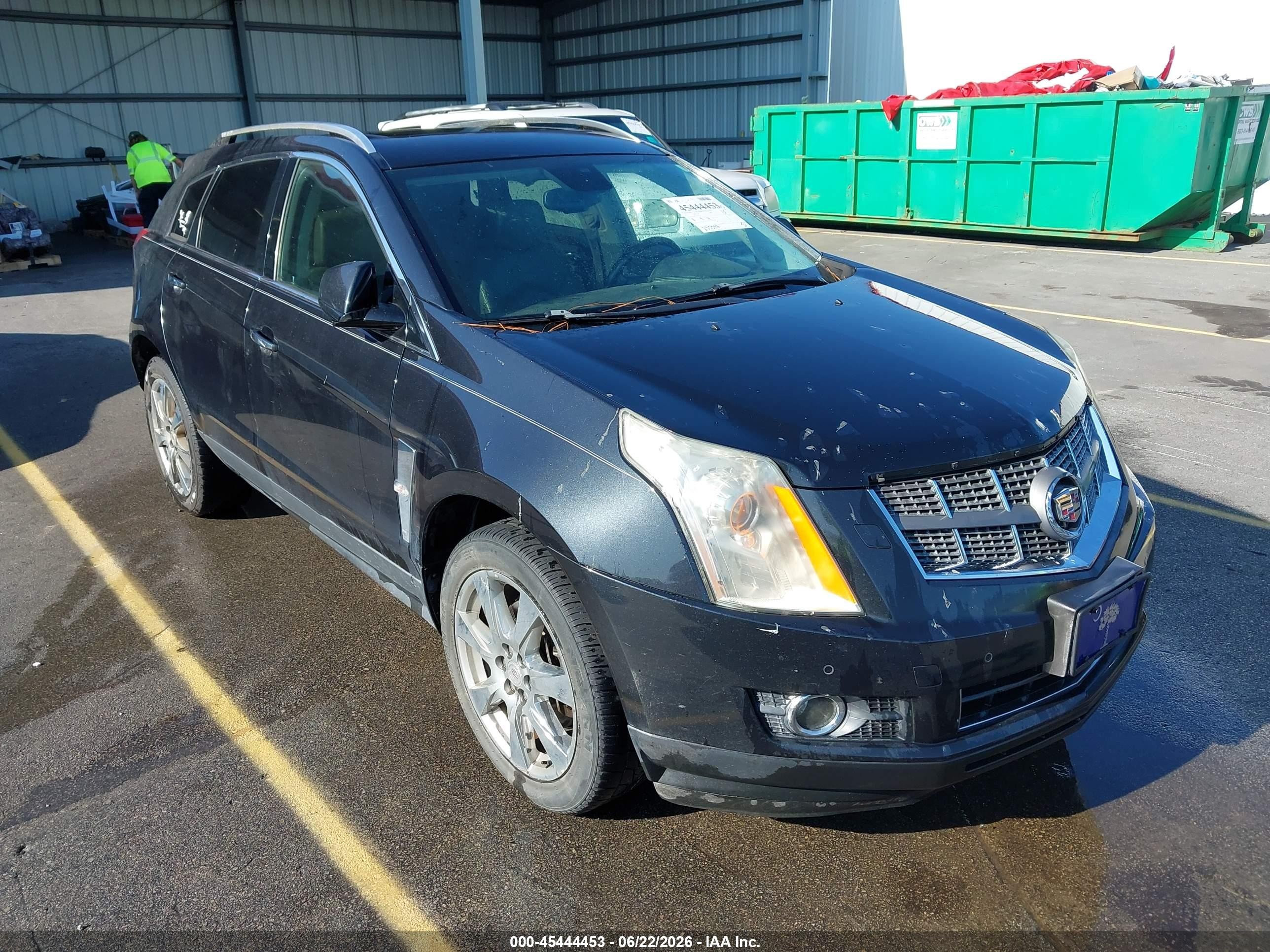 2011 Cadillac Srx Performance Collection Black vin: 3GYFNBEY1BS627995
