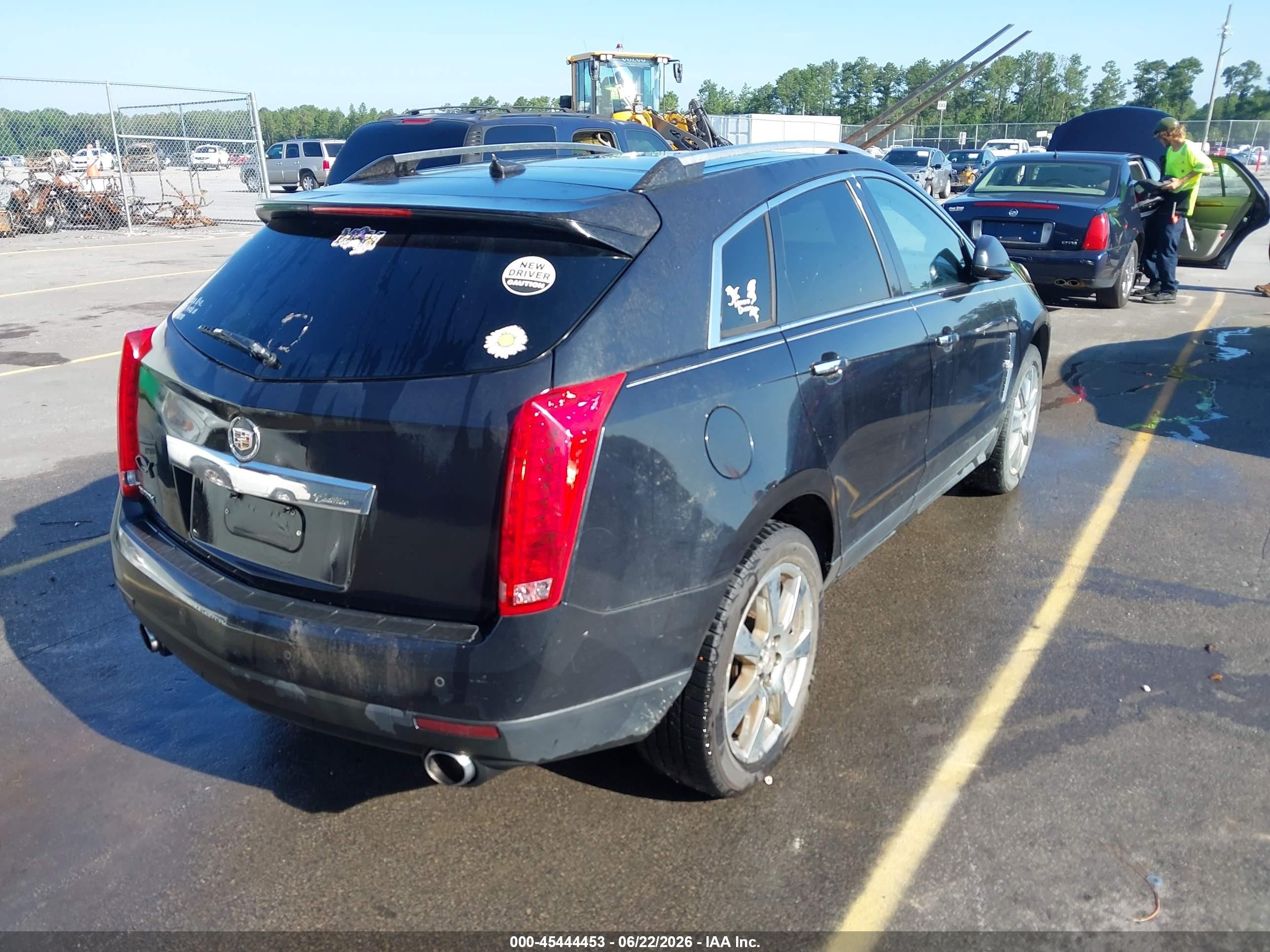 2011 Cadillac Srx Performance Collection Black vin: 3GYFNBEY1BS627995