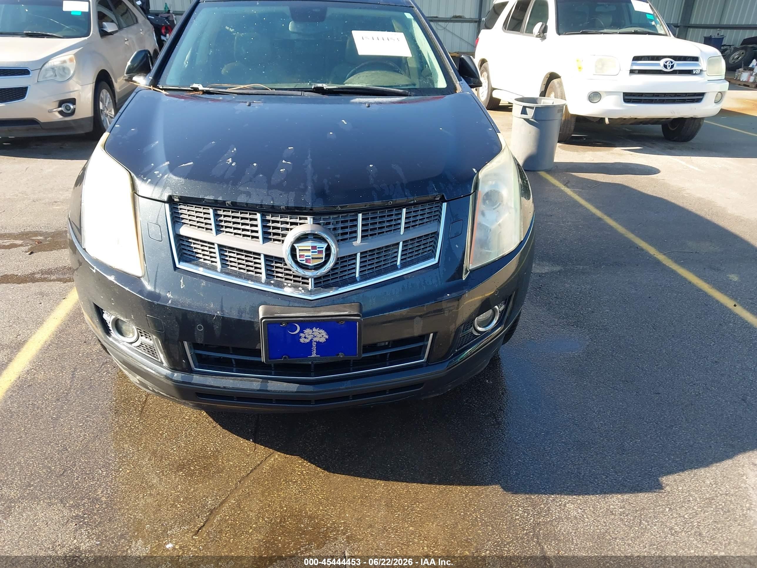 2011 Cadillac Srx Performance Collection Black vin: 3GYFNBEY1BS627995