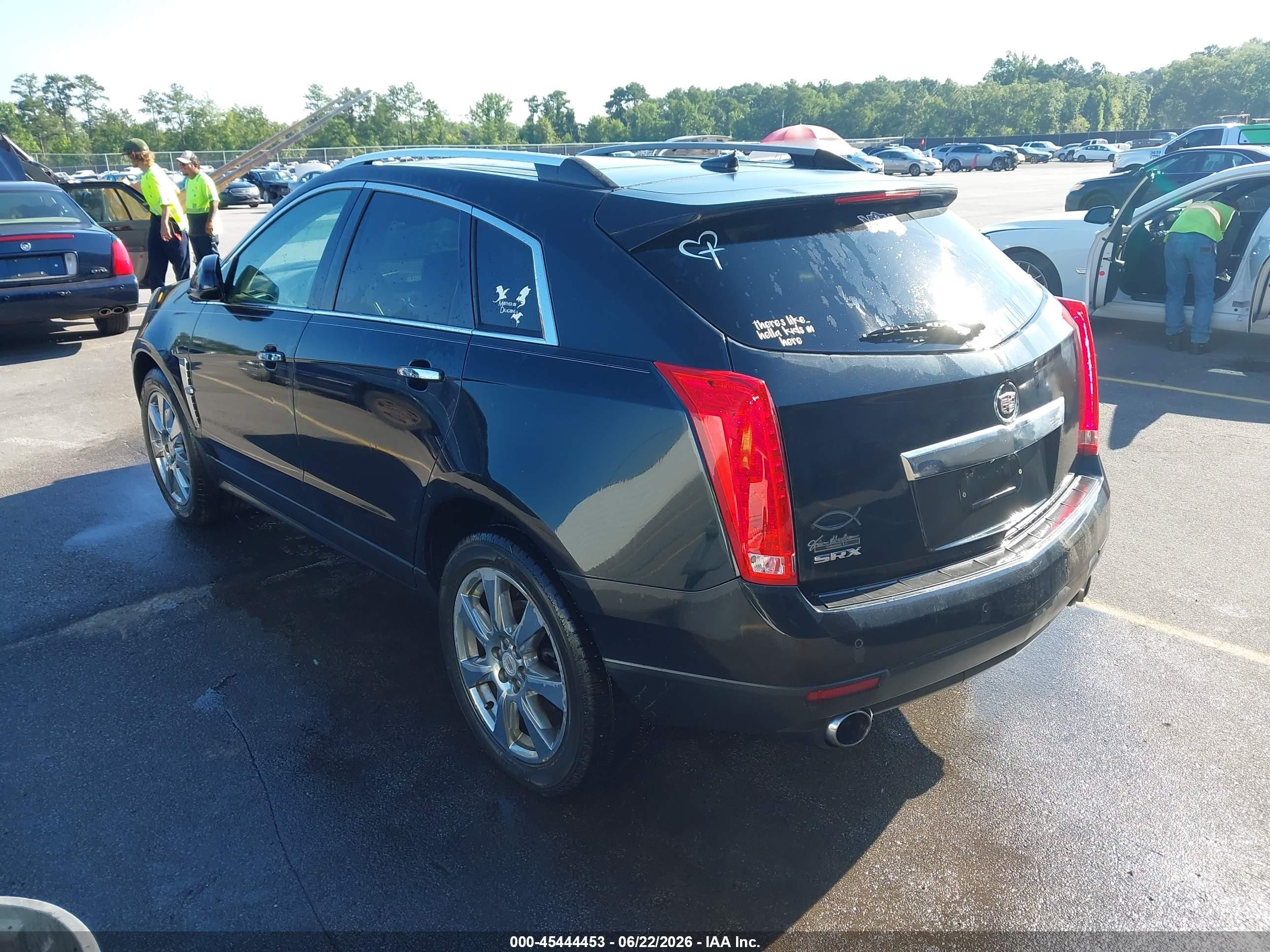 2011 Cadillac Srx Performance Collection Black vin: 3GYFNBEY1BS627995