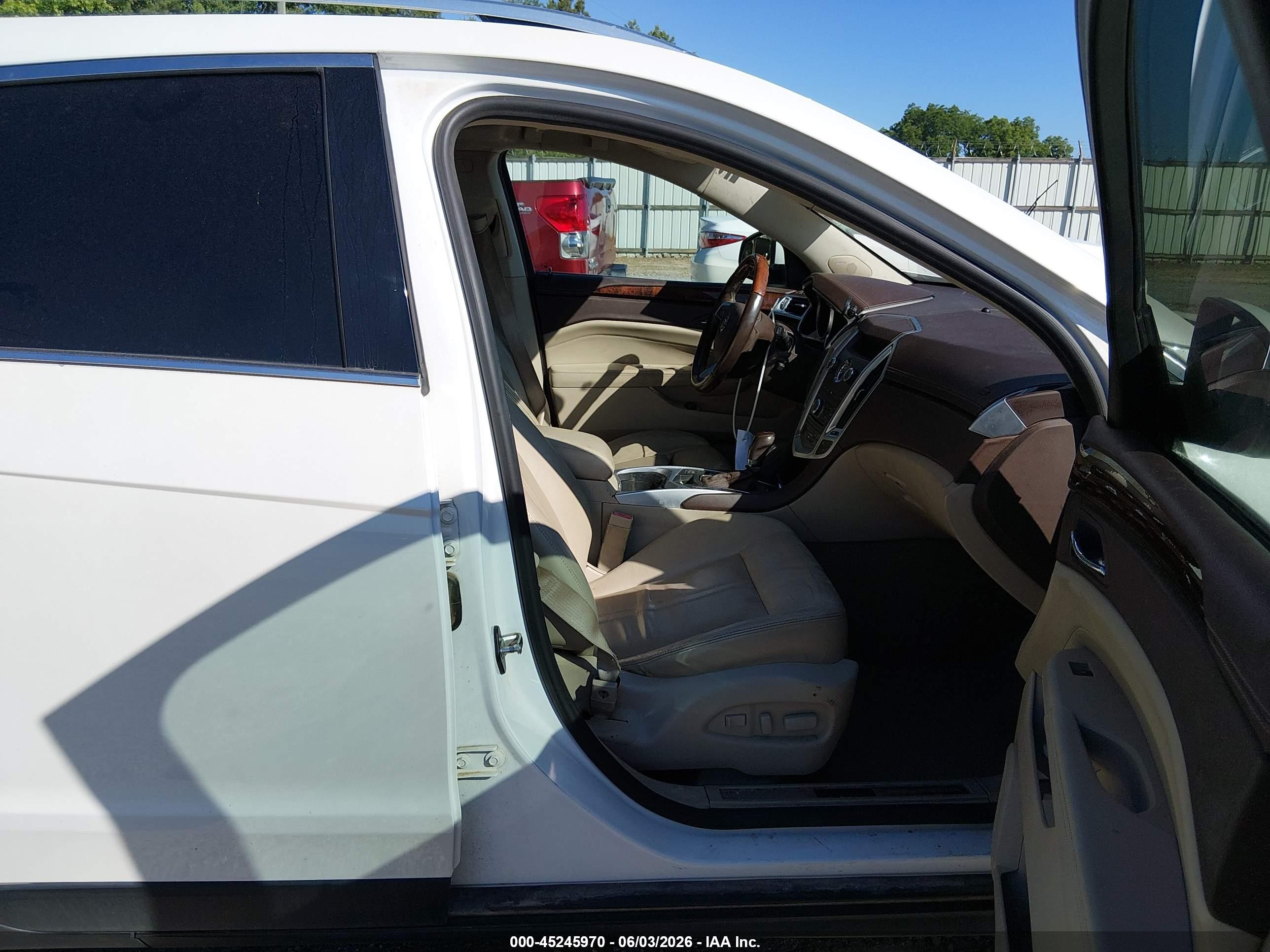 2011 Cadillac Srx Performance Collection White vin: 3GYFNBEY2BS580234