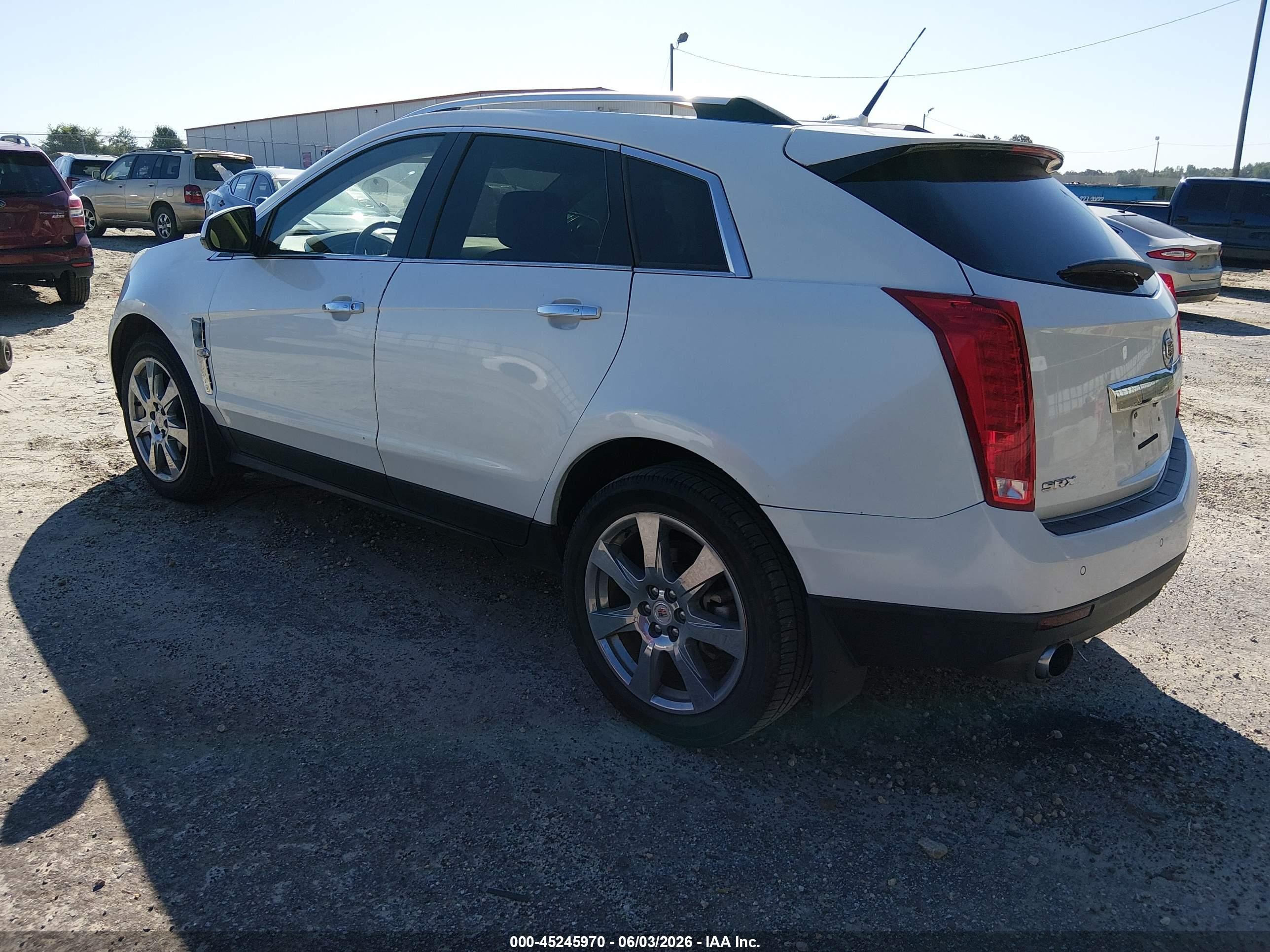 2011 Cadillac Srx Performance Collection White vin: 3GYFNBEY2BS580234