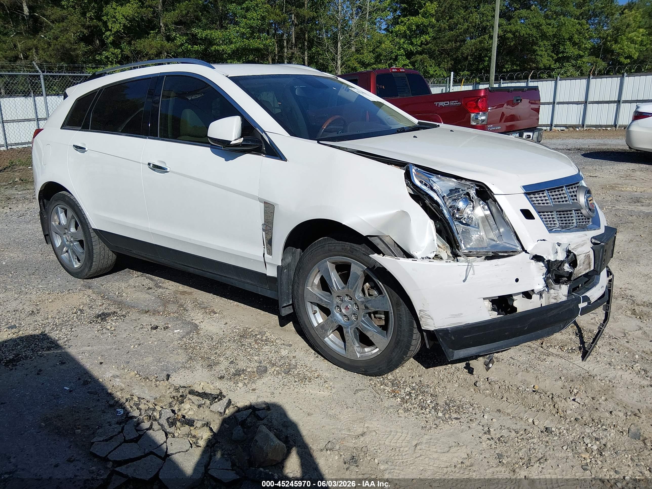 2011 Cadillac Srx Performance Collection White vin: 3GYFNBEY2BS580234