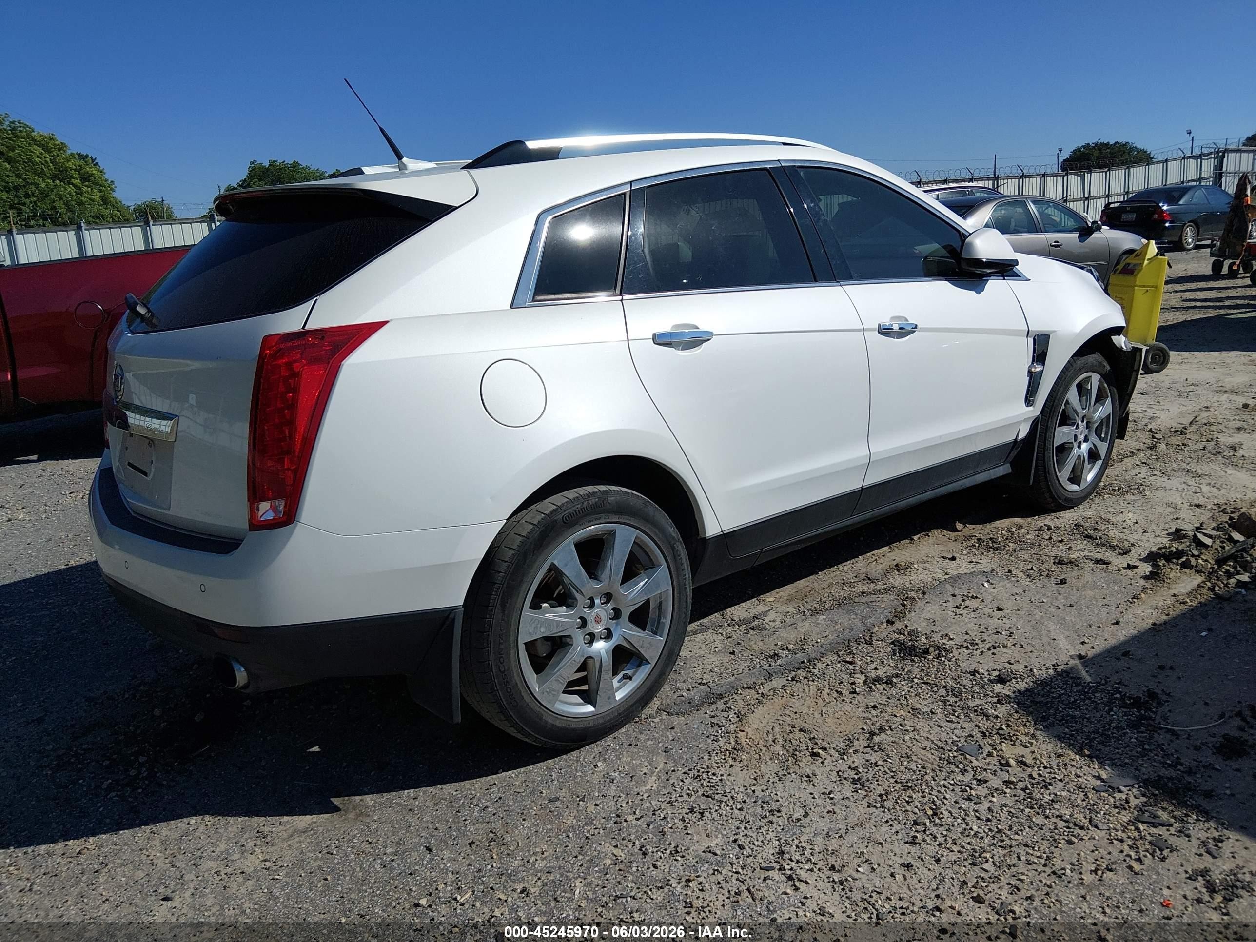 2011 Cadillac Srx Performance Collection White vin: 3GYFNBEY2BS580234