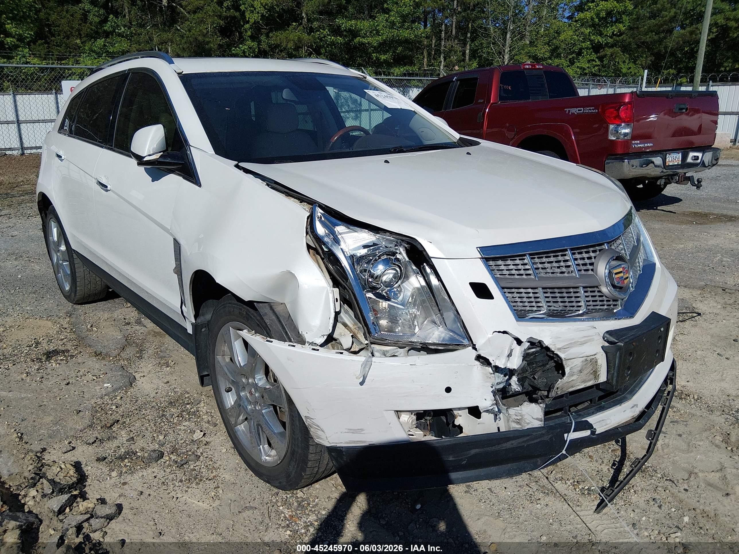 2011 Cadillac Srx Performance Collection White vin: 3GYFNBEY2BS580234