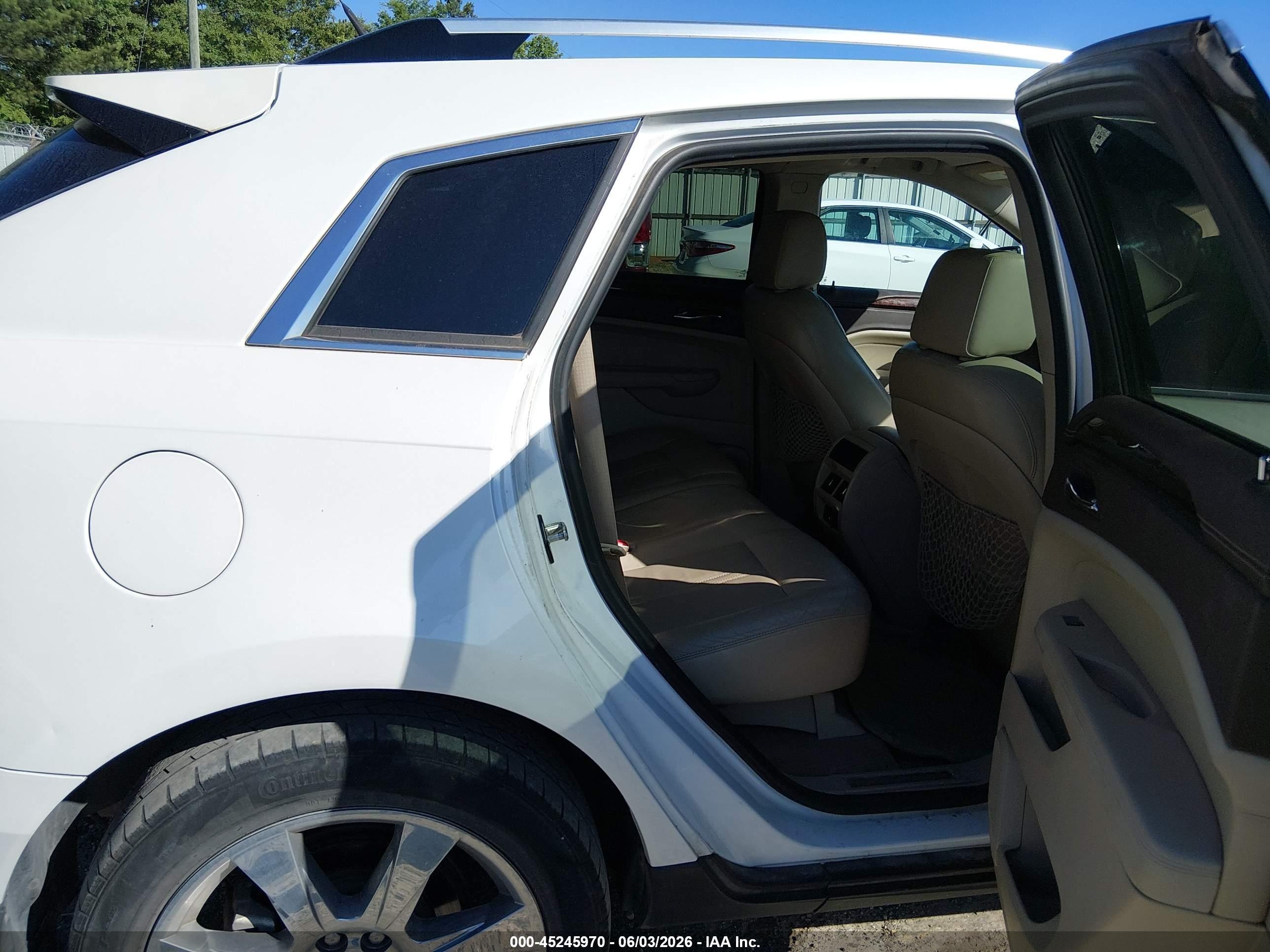 2011 Cadillac Srx Performance Collection White vin: 3GYFNBEY2BS580234