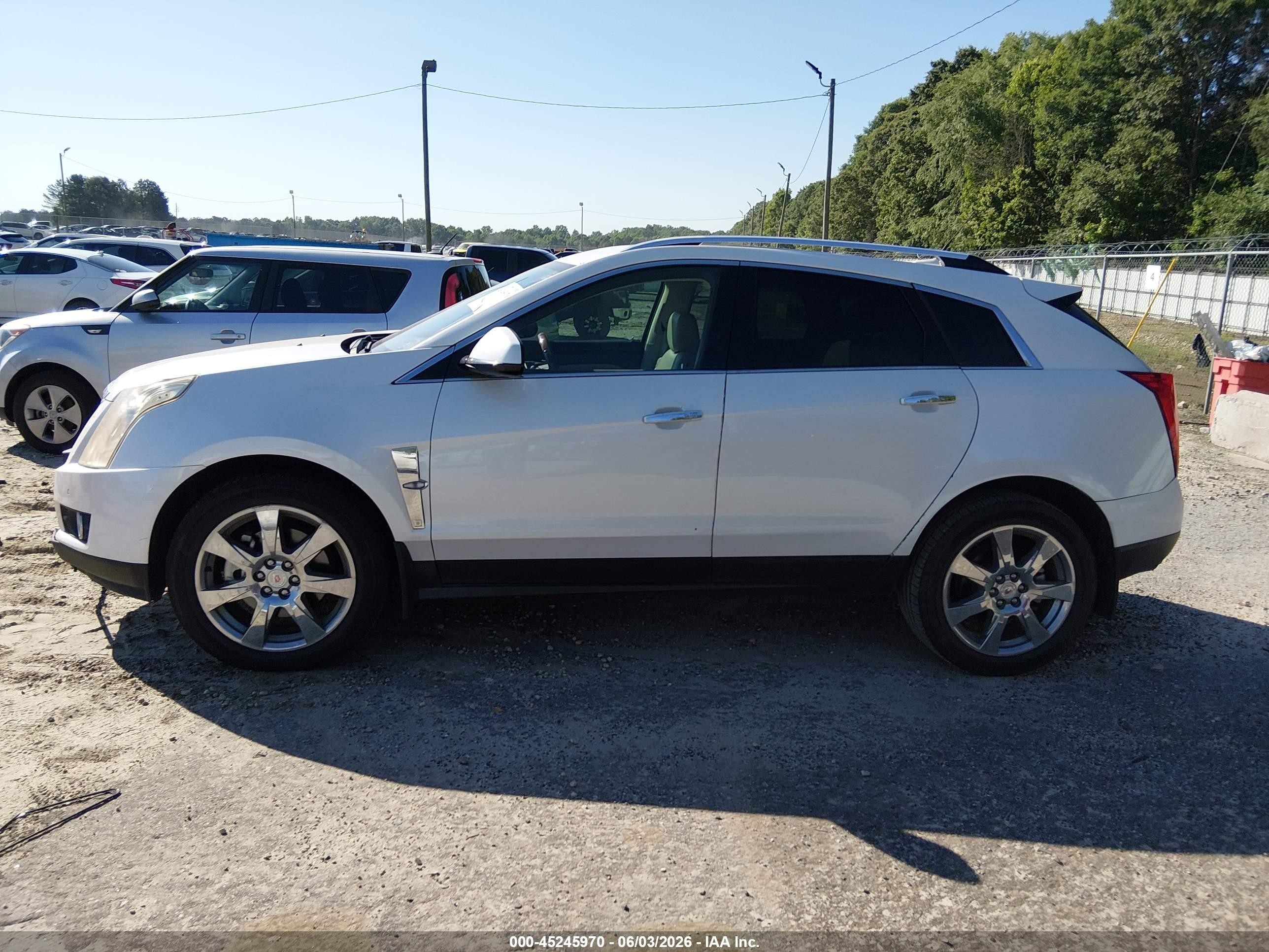 2011 Cadillac Srx Performance Collection White vin: 3GYFNBEY2BS580234