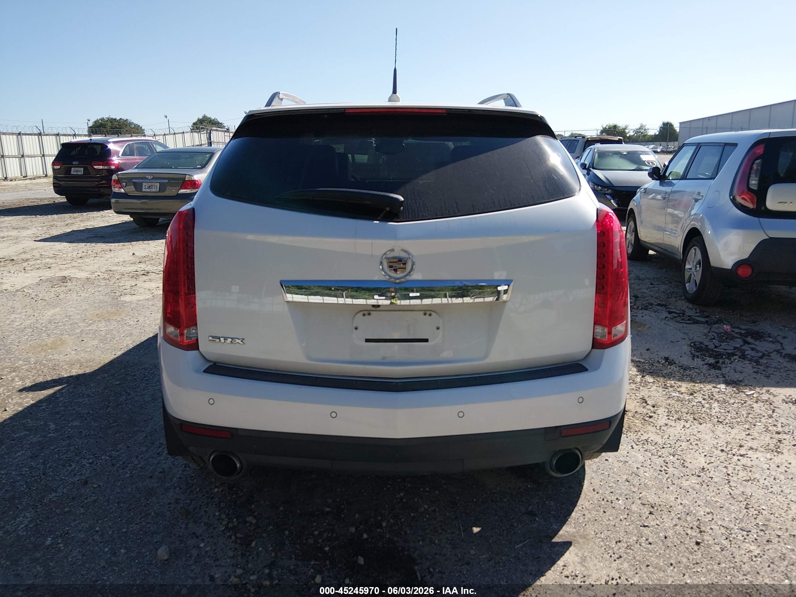 2011 Cadillac Srx Performance Collection White vin: 3GYFNBEY2BS580234