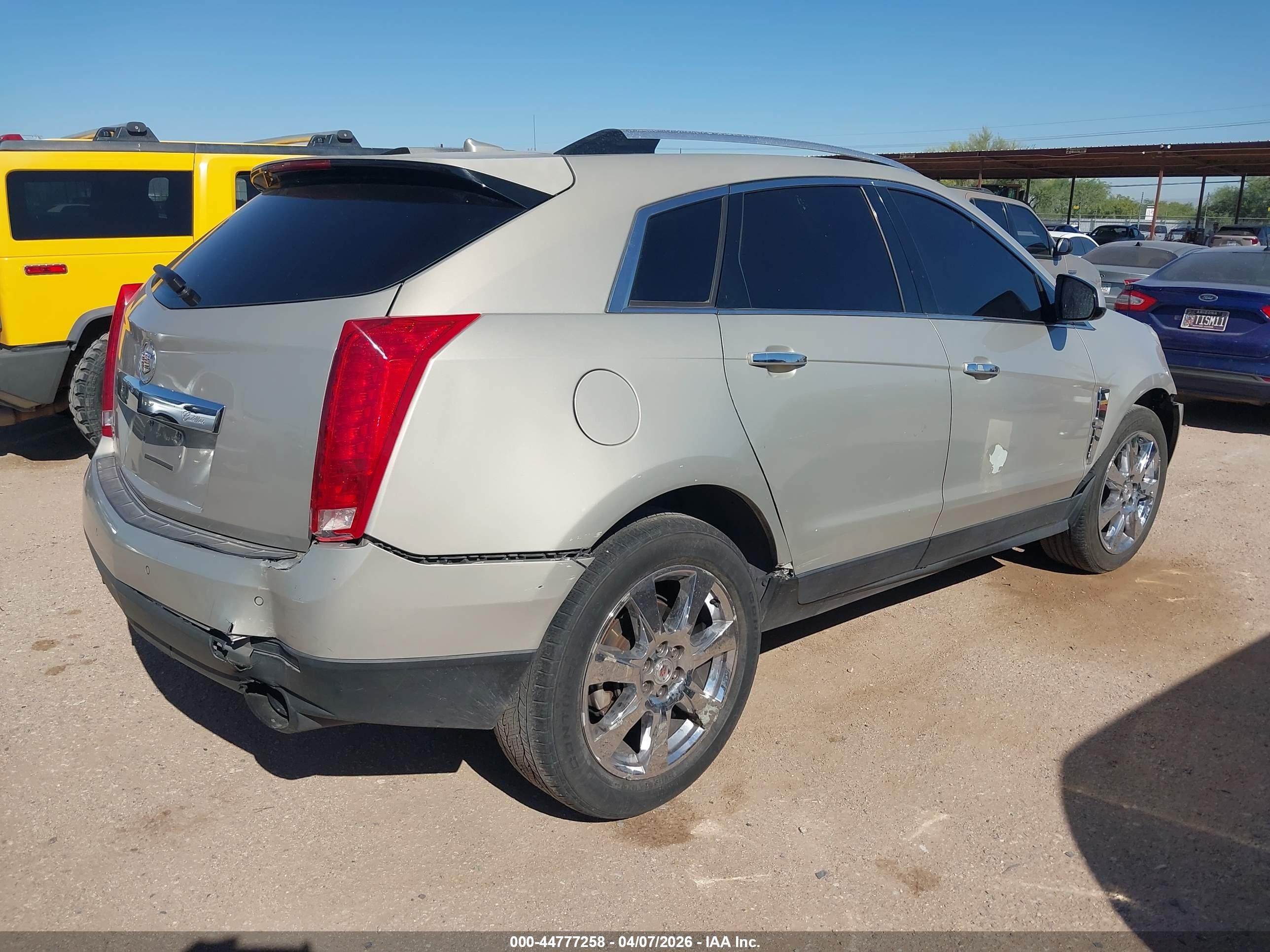 2011 Cadillac Srx Performance Collection Gold vin: 3GYFNBEY3BS613872