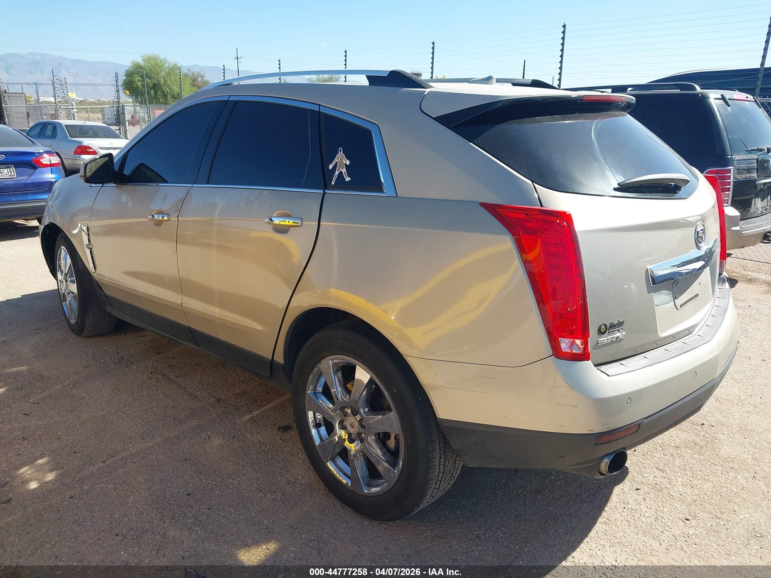 2011 Cadillac Srx Performance Collection Gold vin: 3GYFNBEY3BS613872