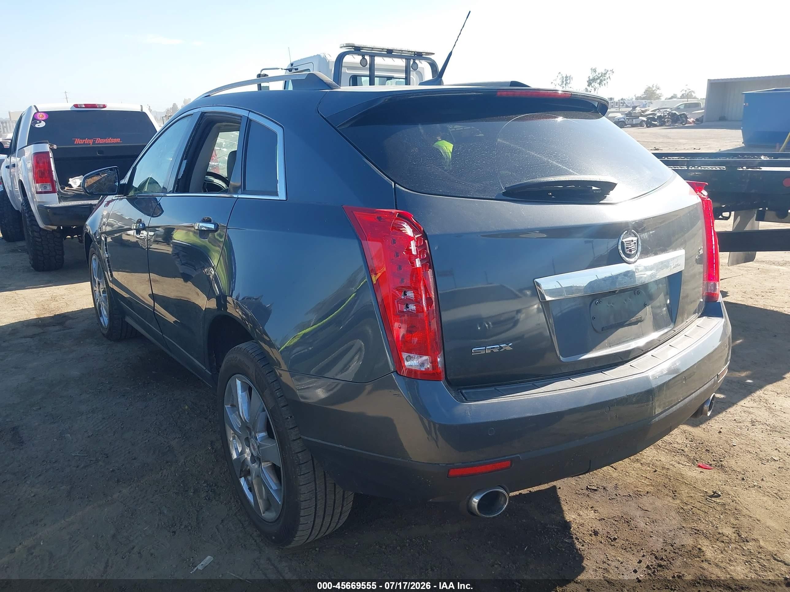 2011 Cadillac Srx Performance Collection Gray vin: 3GYFNBEY4BS546781