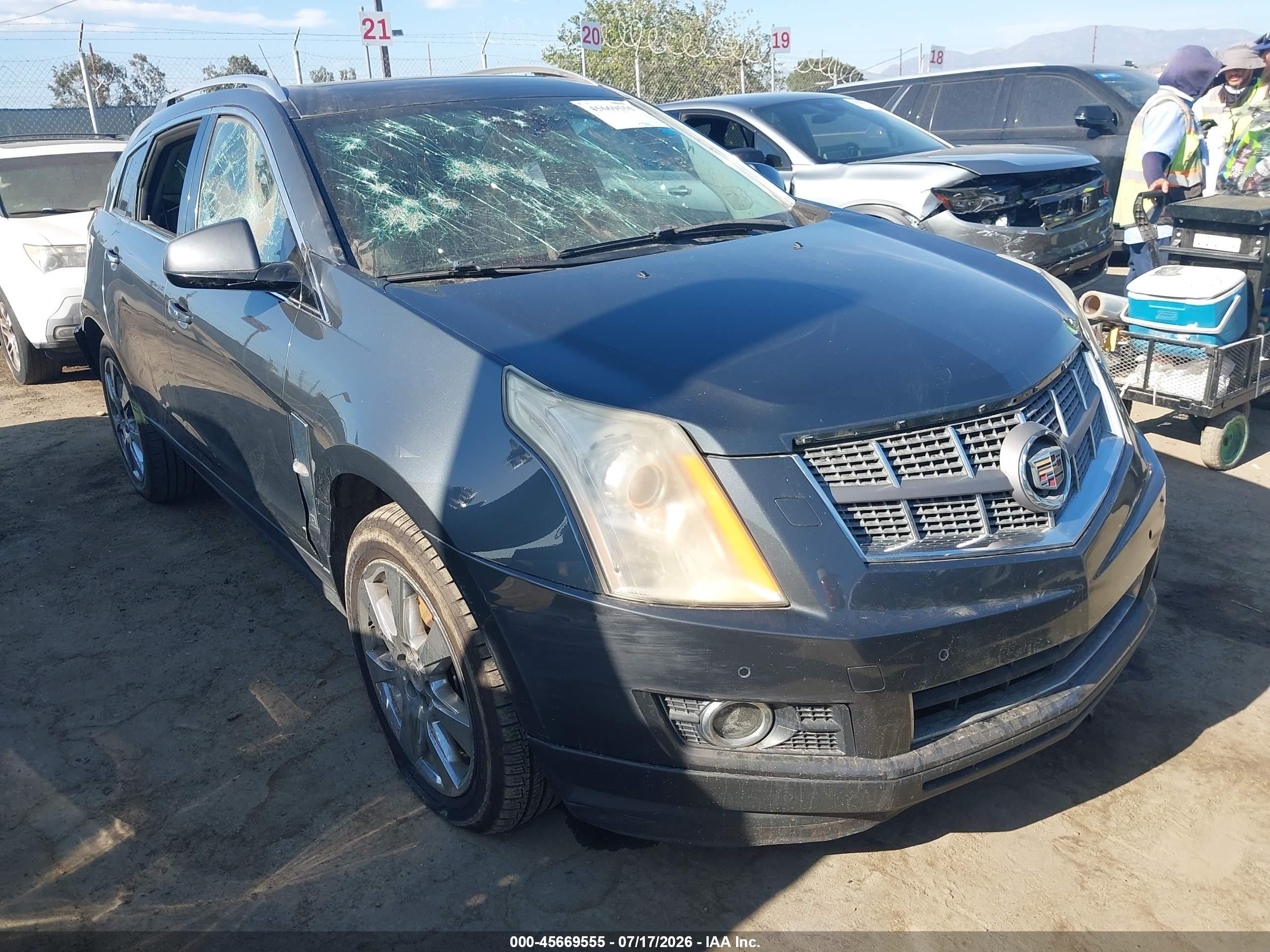 2011 Cadillac Srx Performance Collection Gray vin: 3GYFNBEY4BS546781