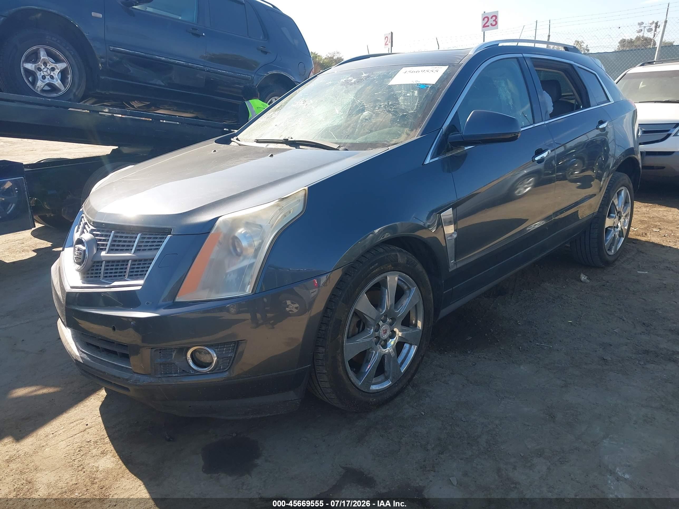 2011 Cadillac Srx Performance Collection Gray vin: 3GYFNBEY4BS546781