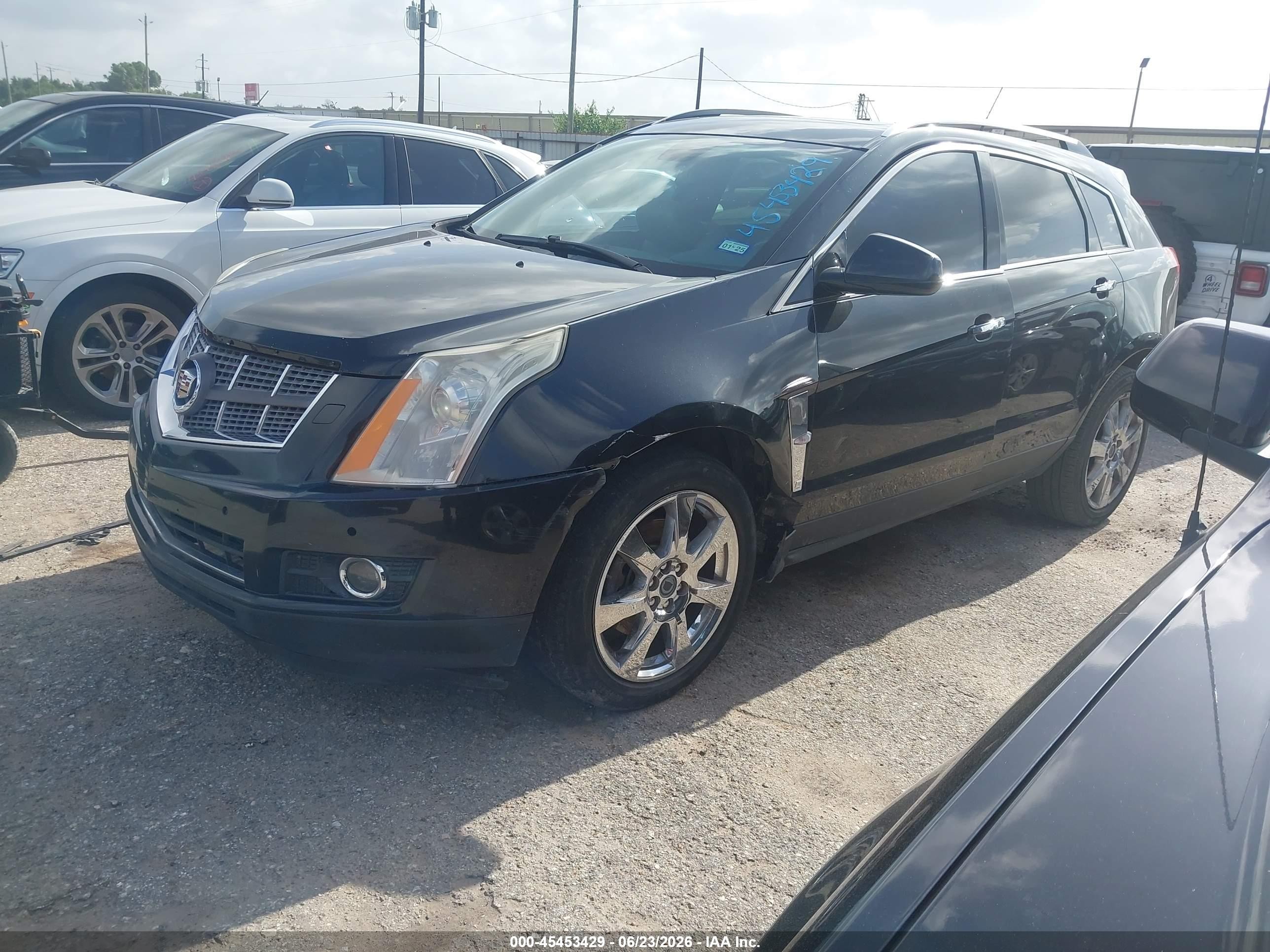2011 Cadillac Srx Performance Collection Black vin: 3GYFNBEY4BS577917