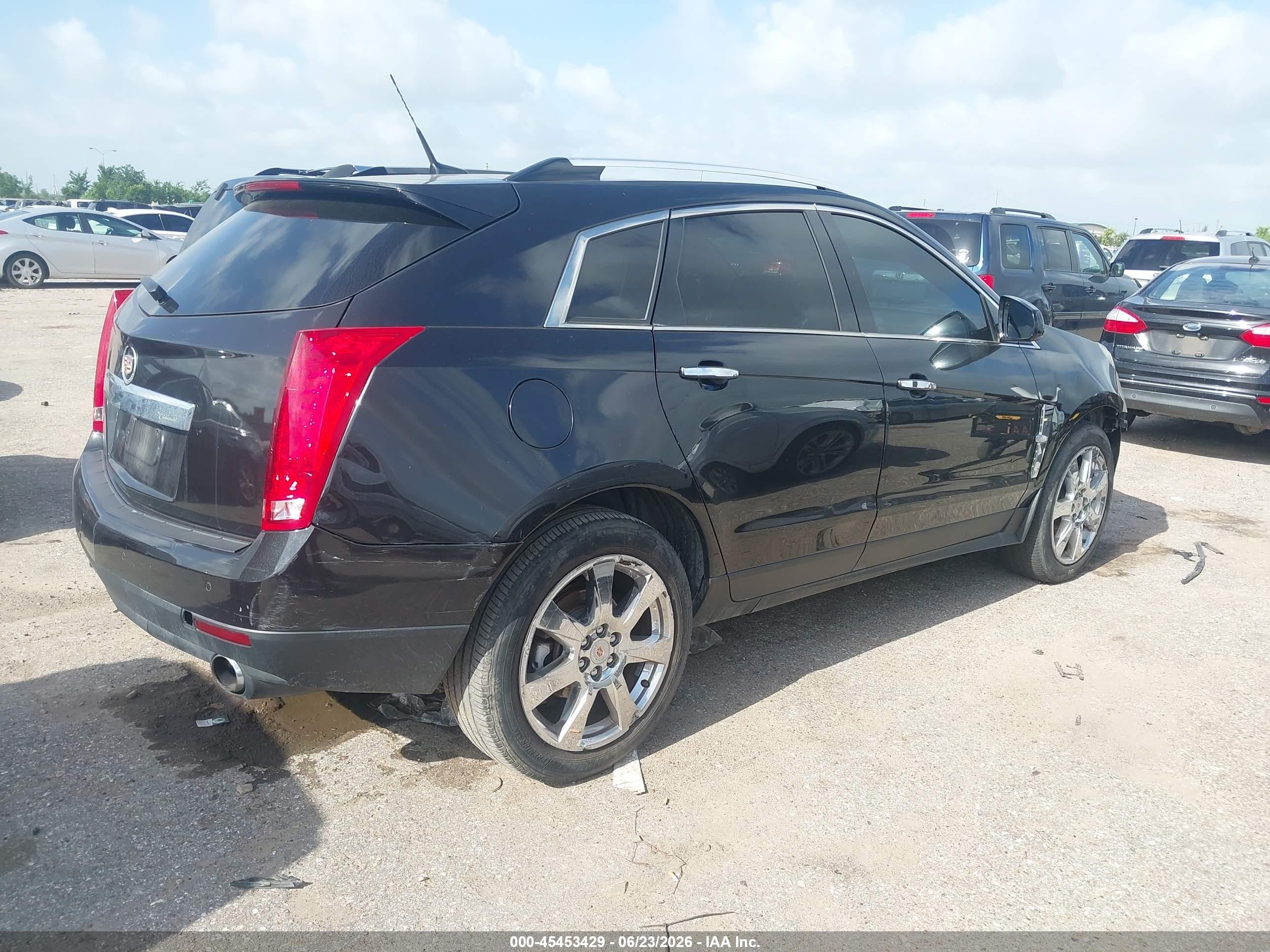 2011 Cadillac Srx Performance Collection Black vin: 3GYFNBEY4BS577917