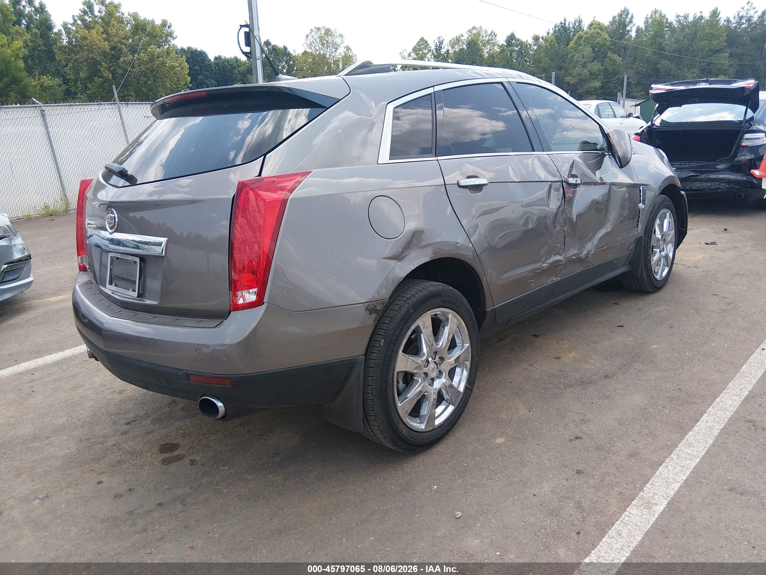 2011 Cadillac Srx Performance Collection Коричневый vin: 3GYFNBEY4BS671036